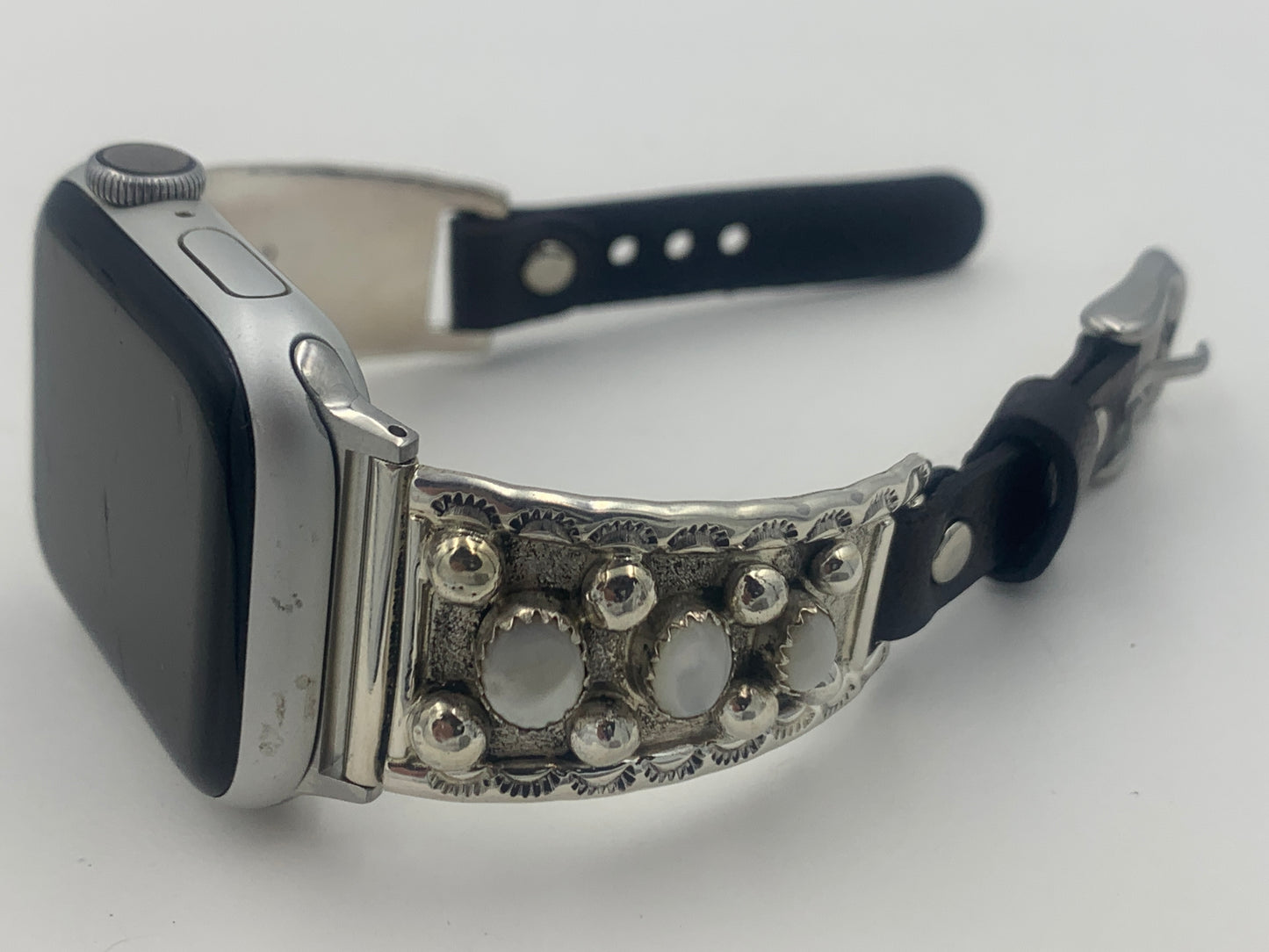 Ronnie Spencer 38/40/41mm Ladies Sterling Silver and Mother of Pearl #105