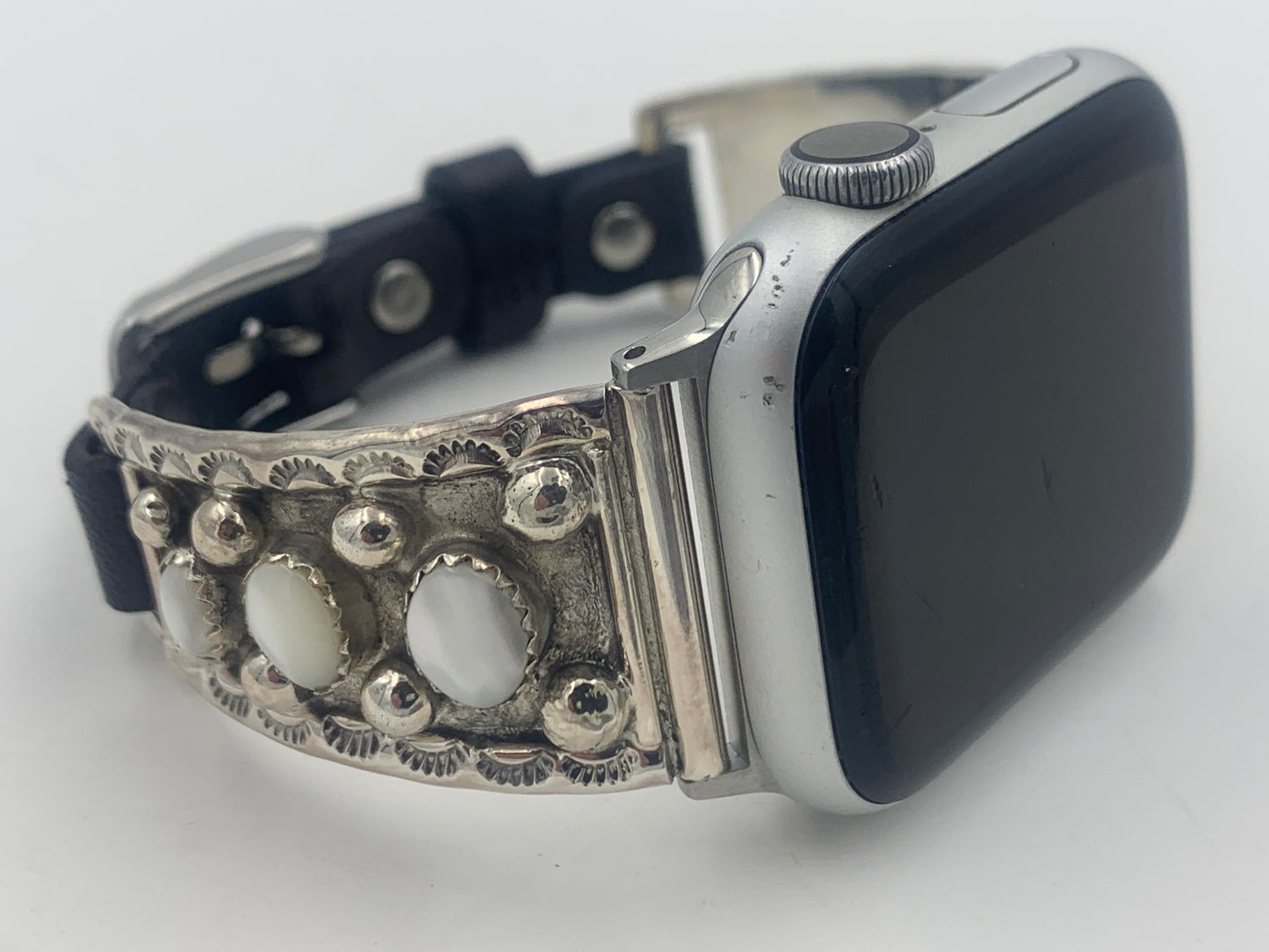 Ronnie Spencer 38/40/41mm Ladies Sterling Silver and Mother of Pearl #105