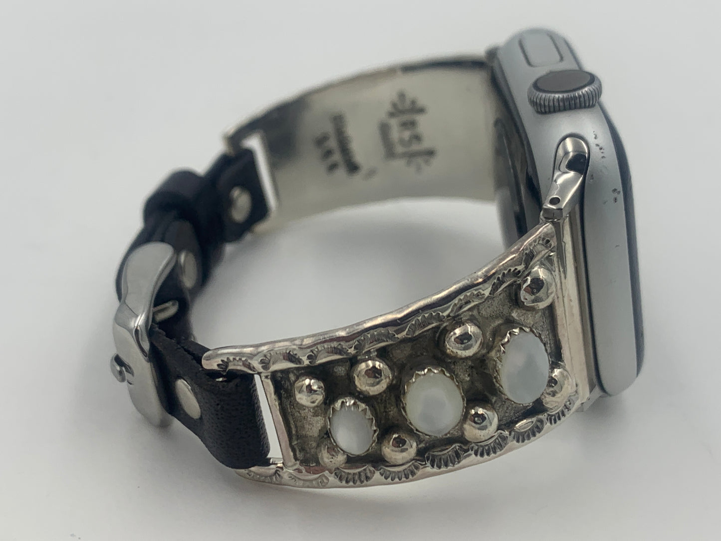 Ronnie Spencer 38/40/41mm Ladies Sterling Silver and Mother of Pearl #105