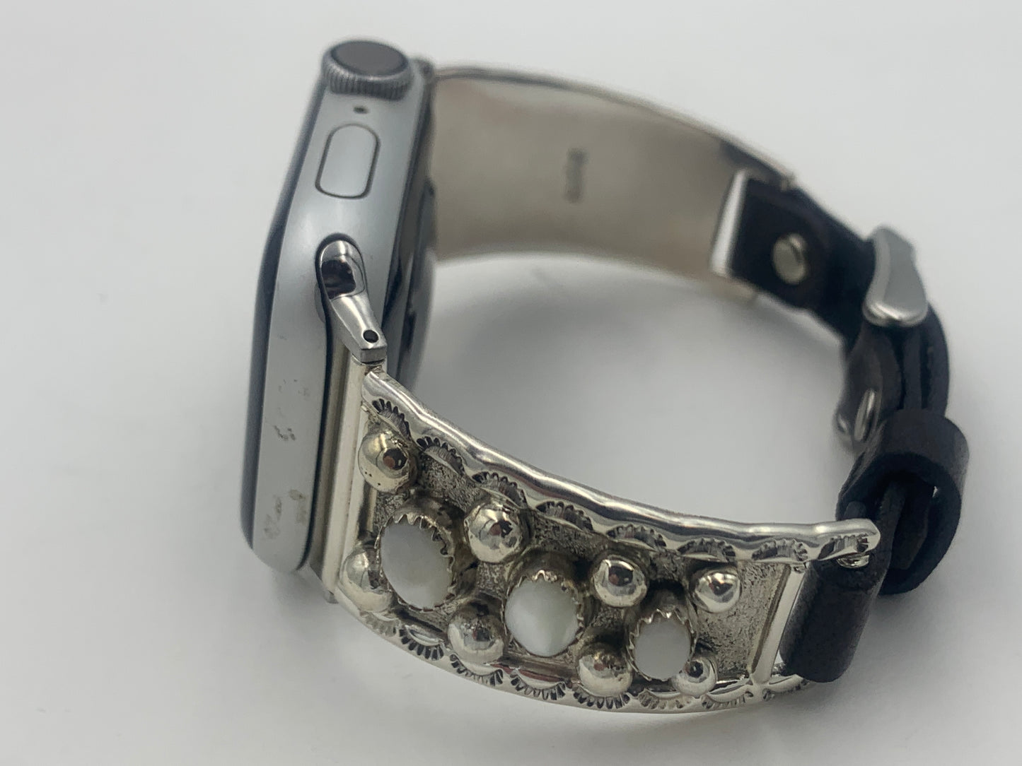 Ronnie Spencer 38/40/41mm Ladies Sterling Silver and Mother of Pearl #105