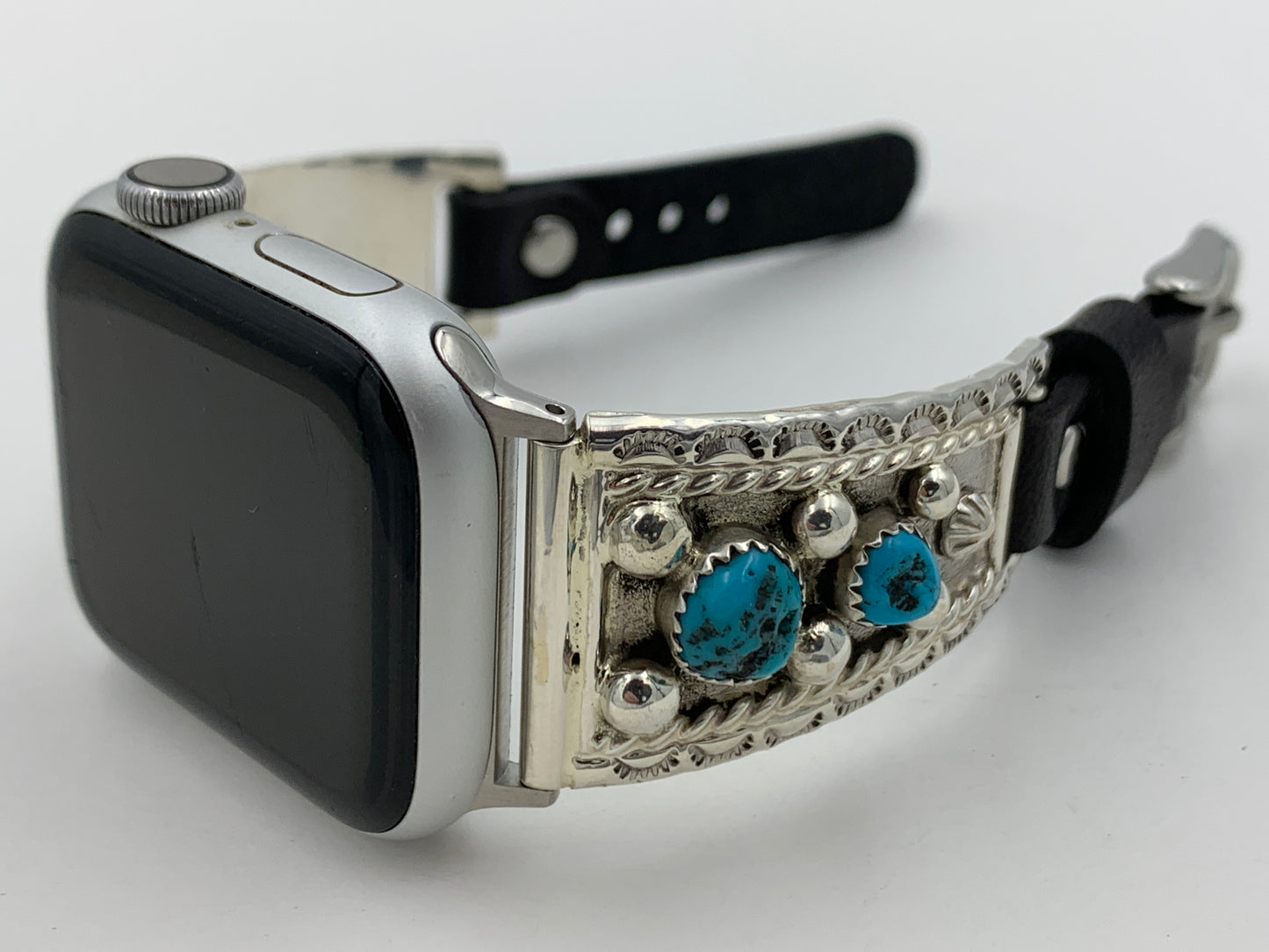 Ronnie Spencer 38/40/41mm Ladies Turquoise and Sterling Silver #111