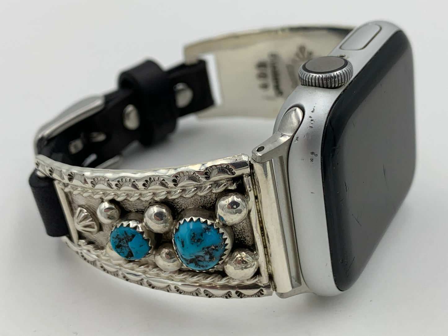 Ronnie Spencer 38/40/41mm Ladies Turquoise and Sterling Silver #111