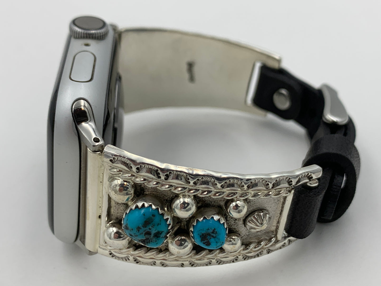 Ronnie Spencer 38/40/41mm Ladies Turquoise and Sterling Silver #111