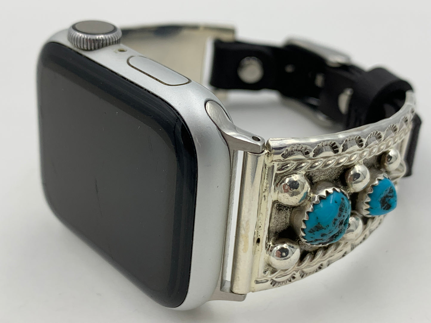 Ronnie Spencer 38/40/41mm Ladies Turquoise and Sterling Silver #111