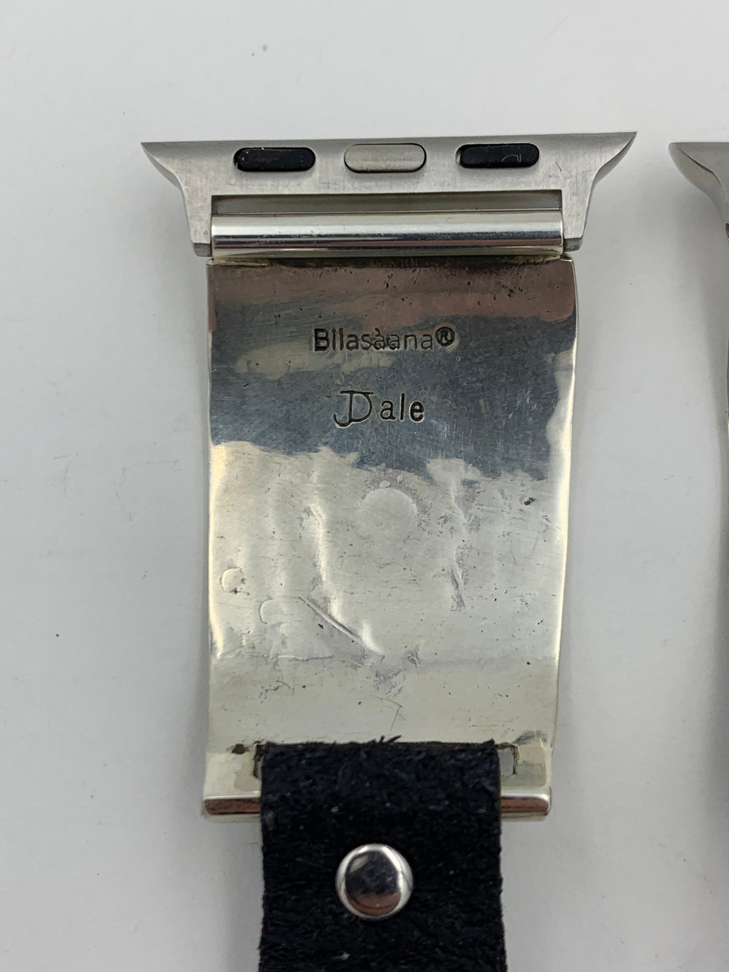 Jeanette Dale 38/40/41mm Unisex Silver Stamped Jil #115
