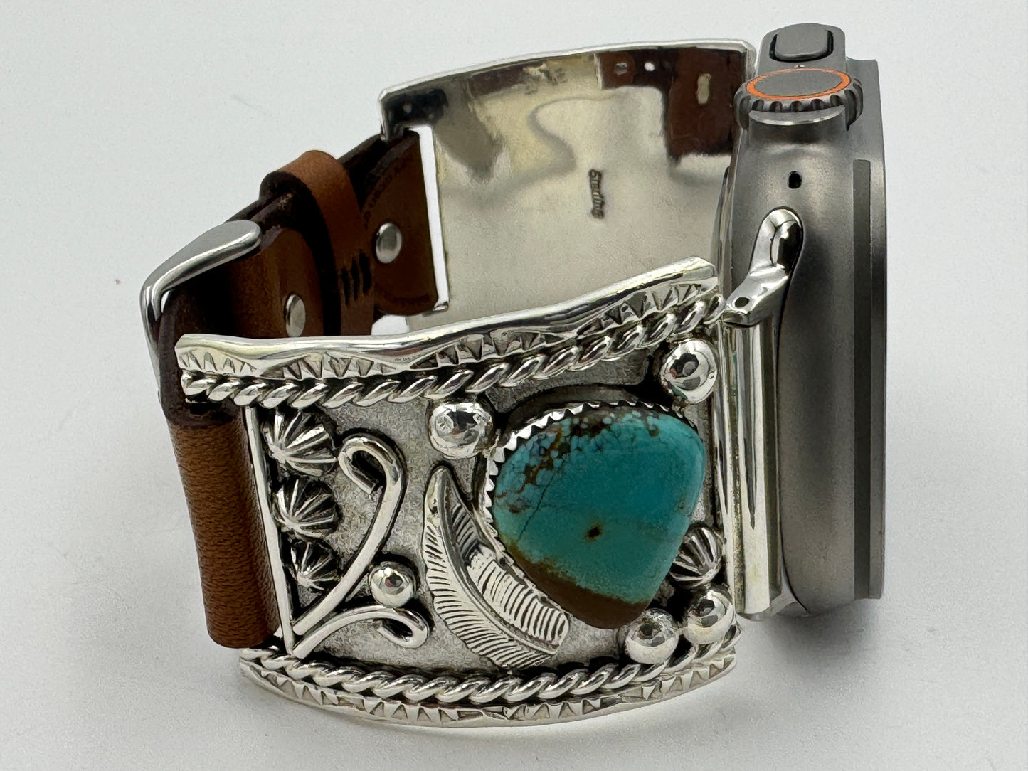 Ronnie Spencer 42/44/45/46/49mm Sterling Silver Kingman Twisted Wire Ultra #179