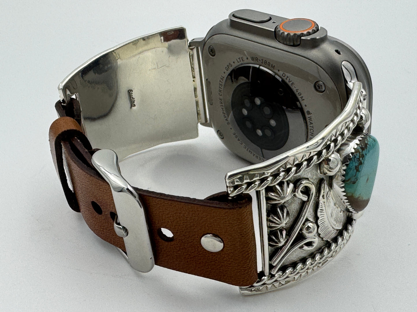 Ronnie Spencer 42/44/45/46/49mm Sterling Silver Kingman Twisted Wire Ultra #179
