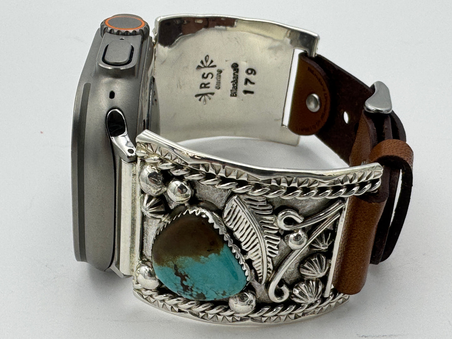 Ronnie Spencer 42/44/45/46/49mm Sterling Silver Kingman Twisted Wire Ultra #179