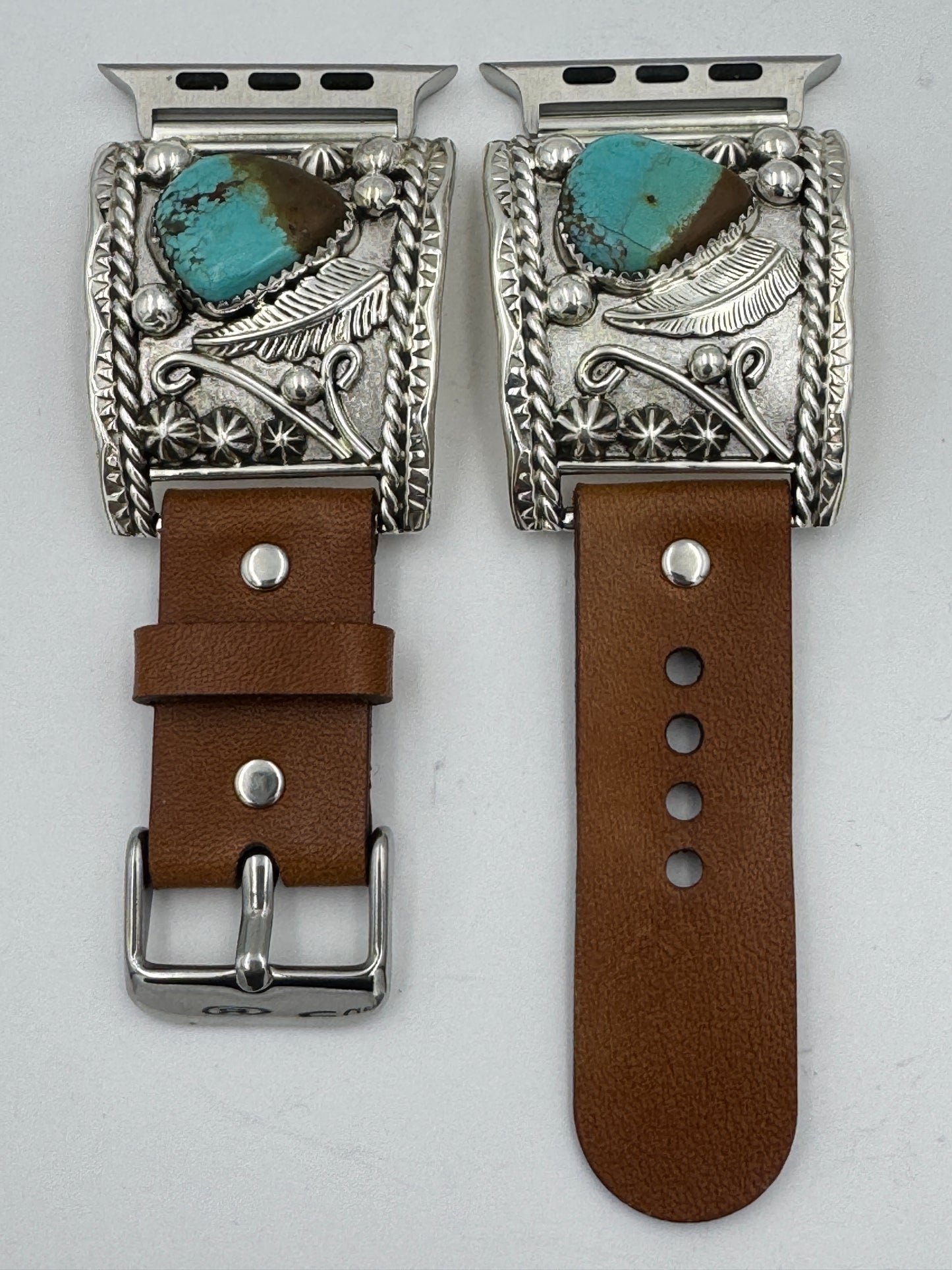 Ronnie Spencer 42/44/45/46/49mm Sterling Silver Kingman Twisted Wire Ultra #179