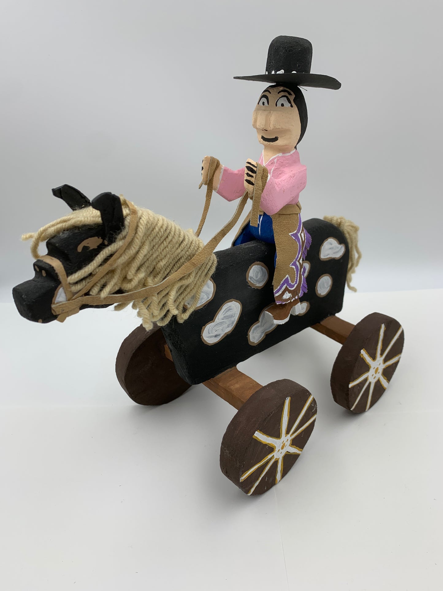 Delbert Buck Wheel Horse Rider #0018