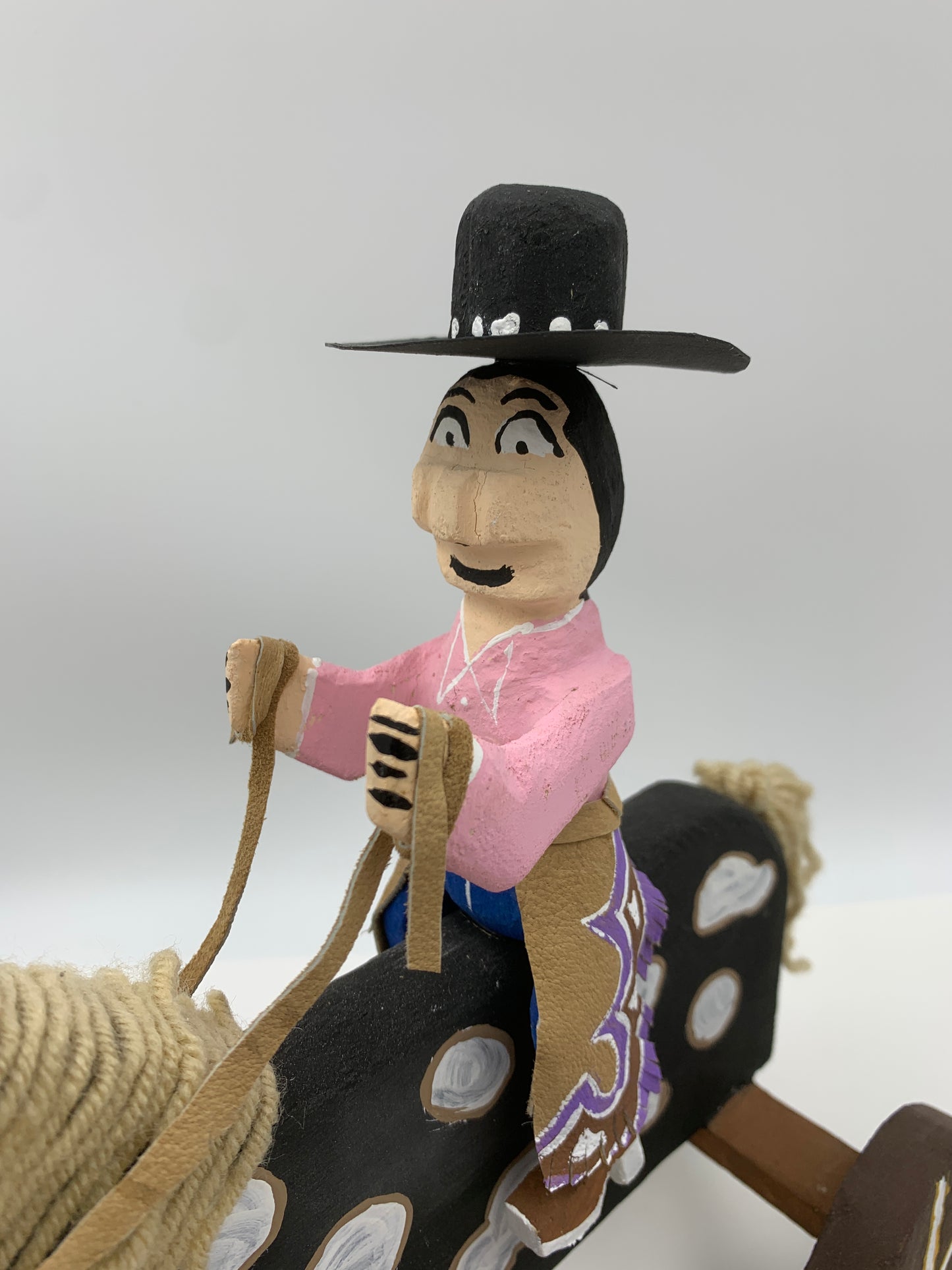 Delbert Buck Wheel Horse Rider #0018