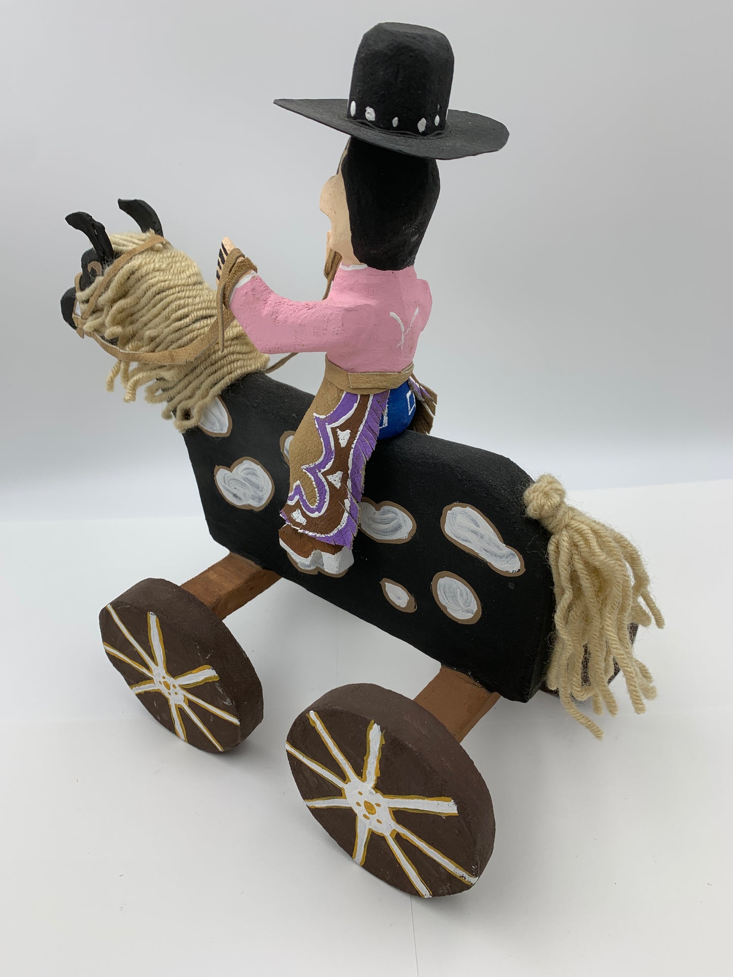 Delbert Buck Wheel Horse Rider #0018