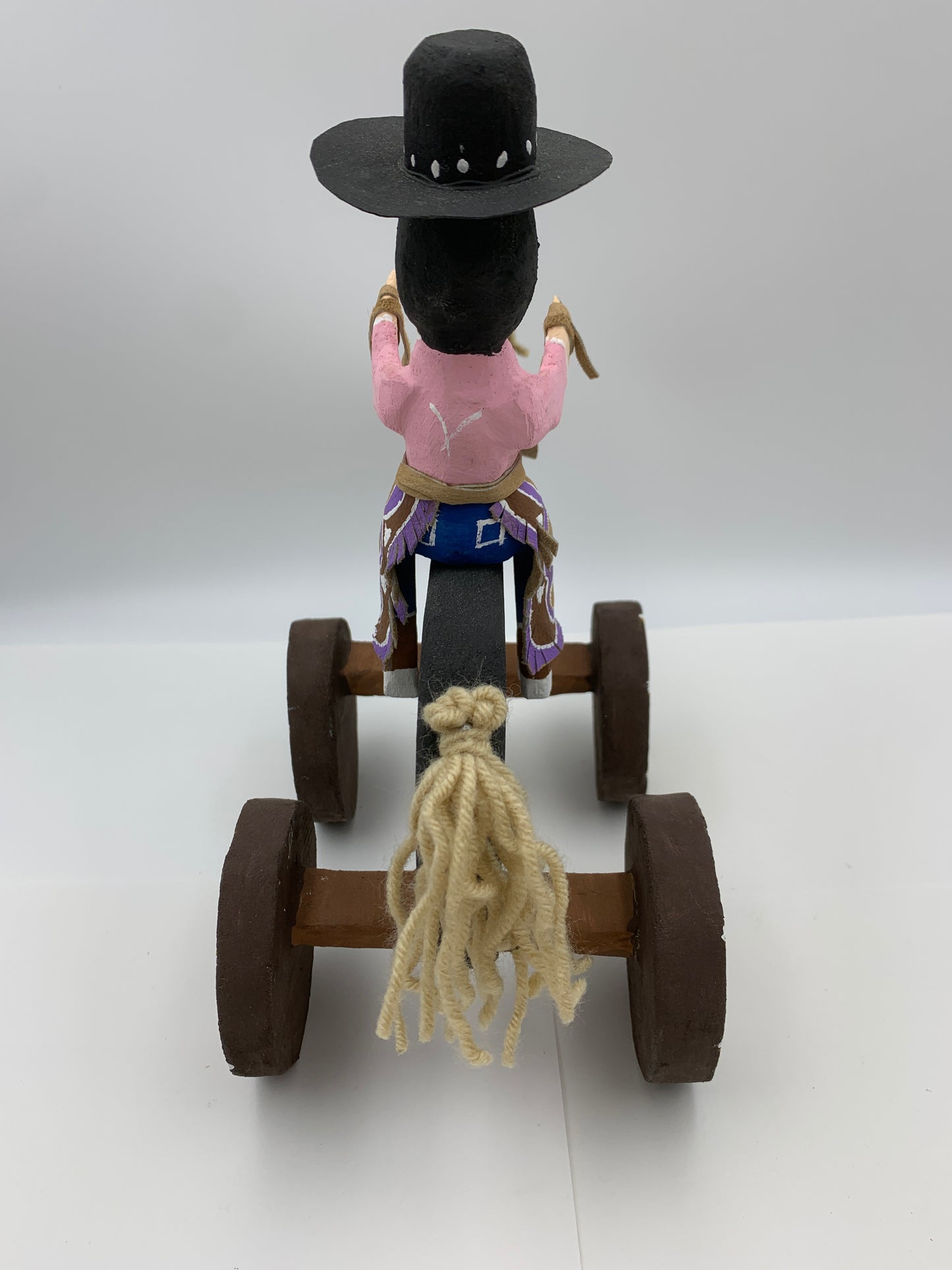 Delbert Buck Wheel Horse Rider #0018
