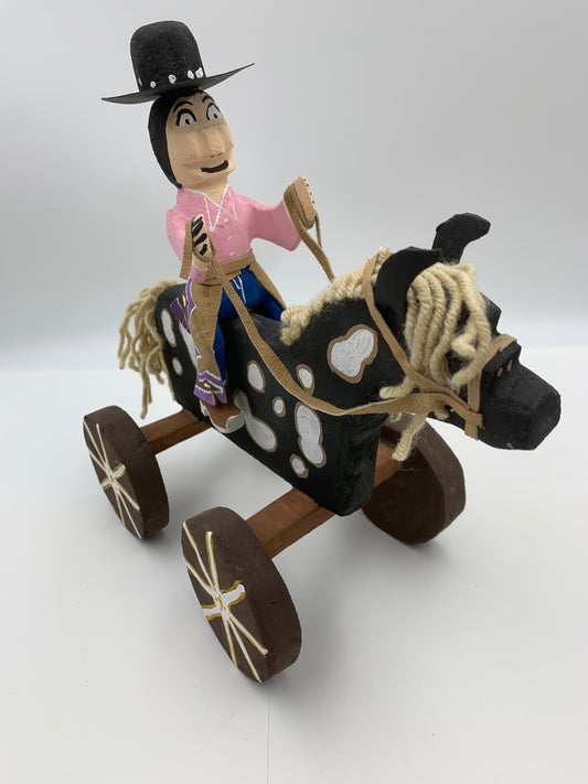 Delbert Buck Wheel Horse Rider #0018