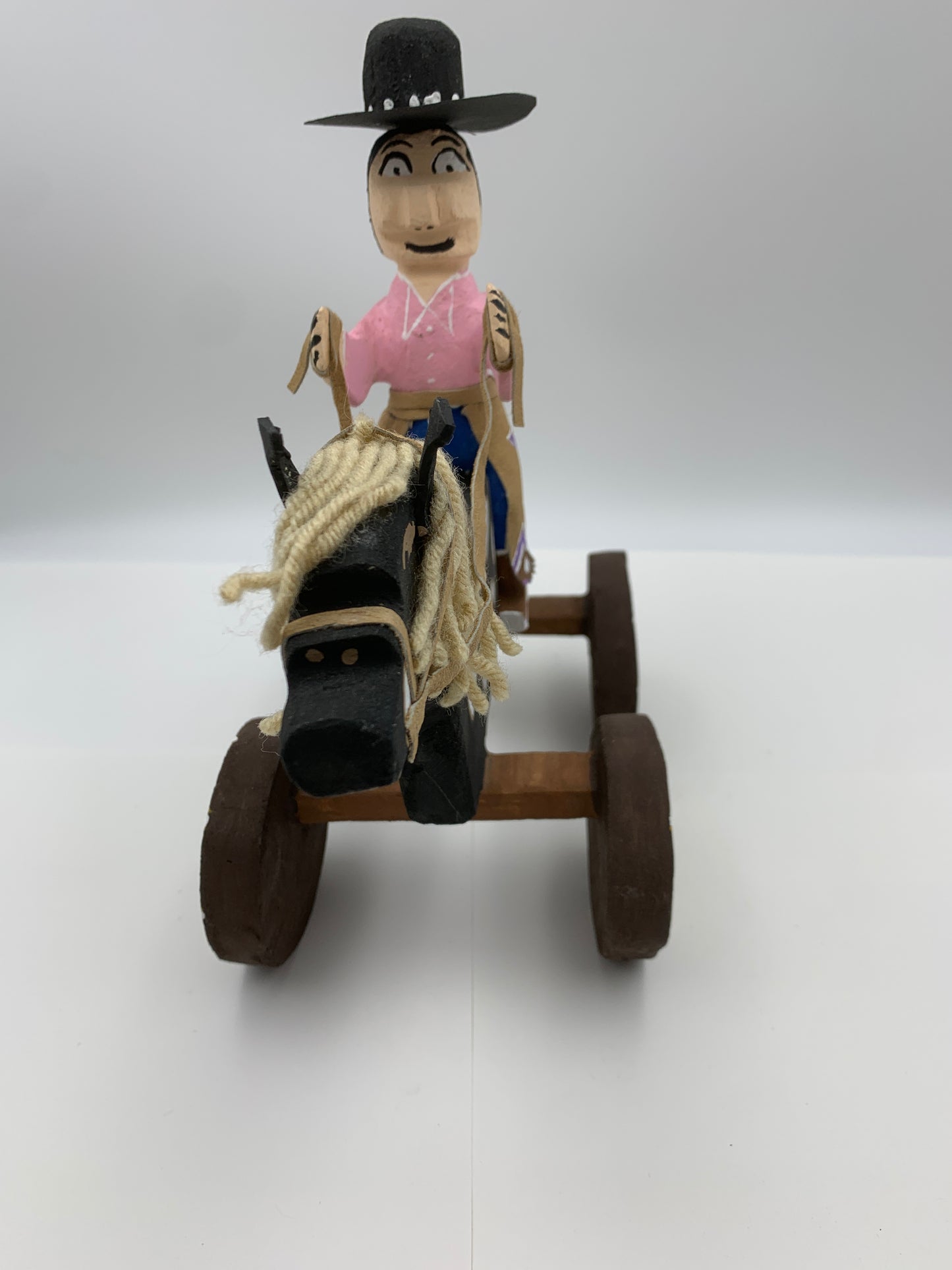 Delbert Buck Wheel Horse Rider #0018