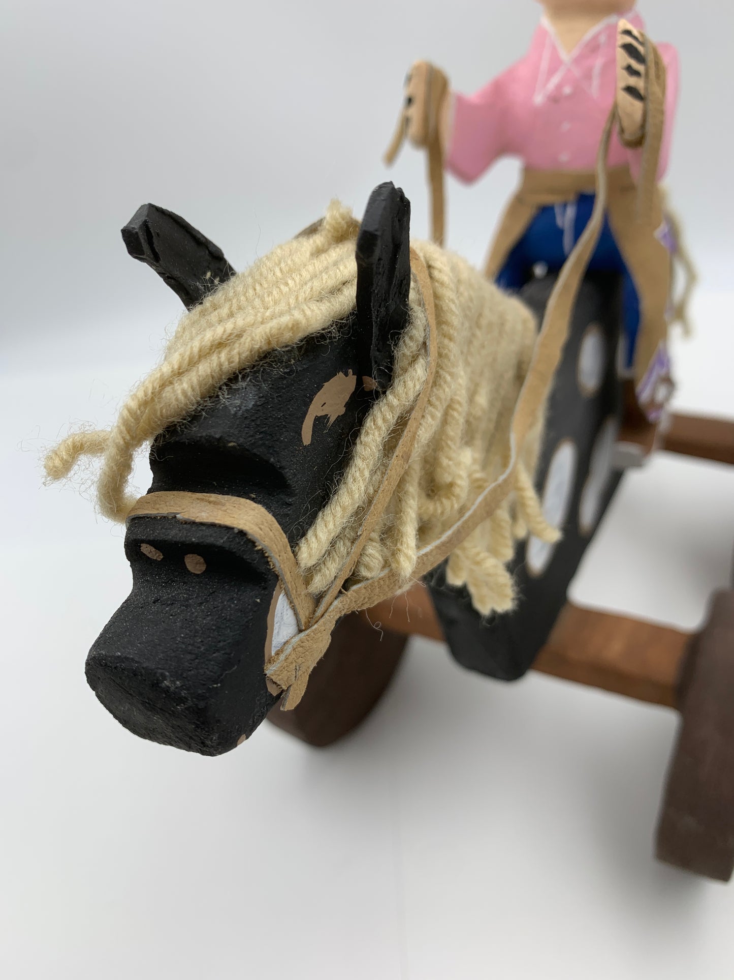 Delbert Buck Wheel Horse Rider #0018