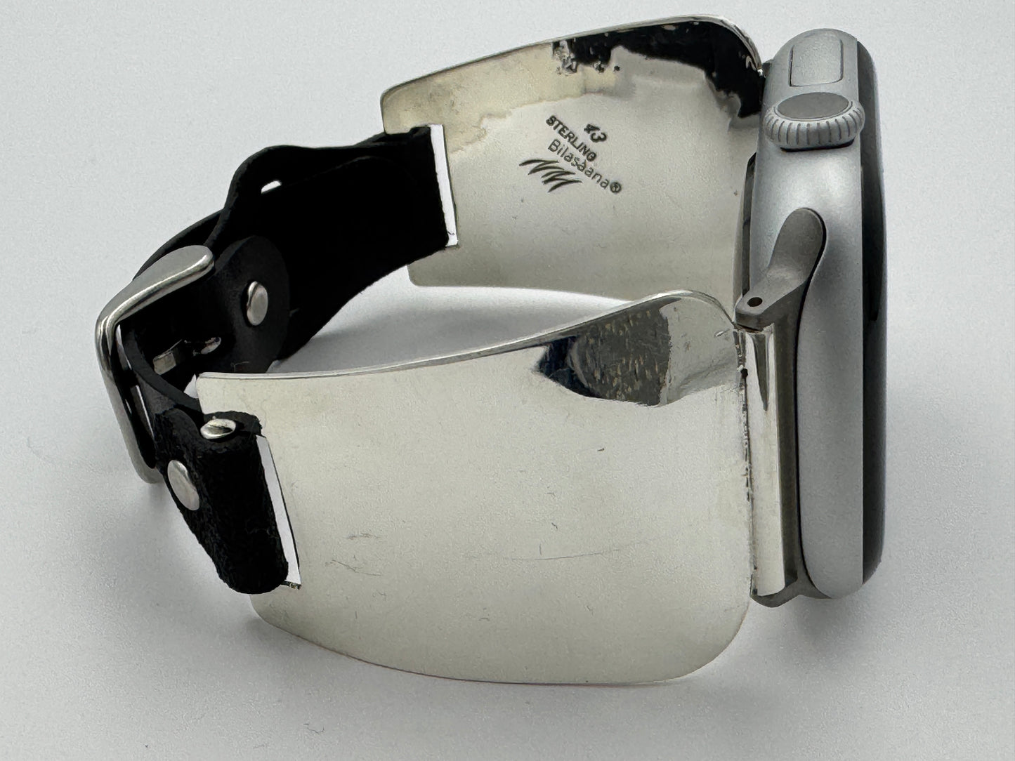 Nelson Morgan 42/44/45mm Rounded Trapezoid Sterling Silver #43