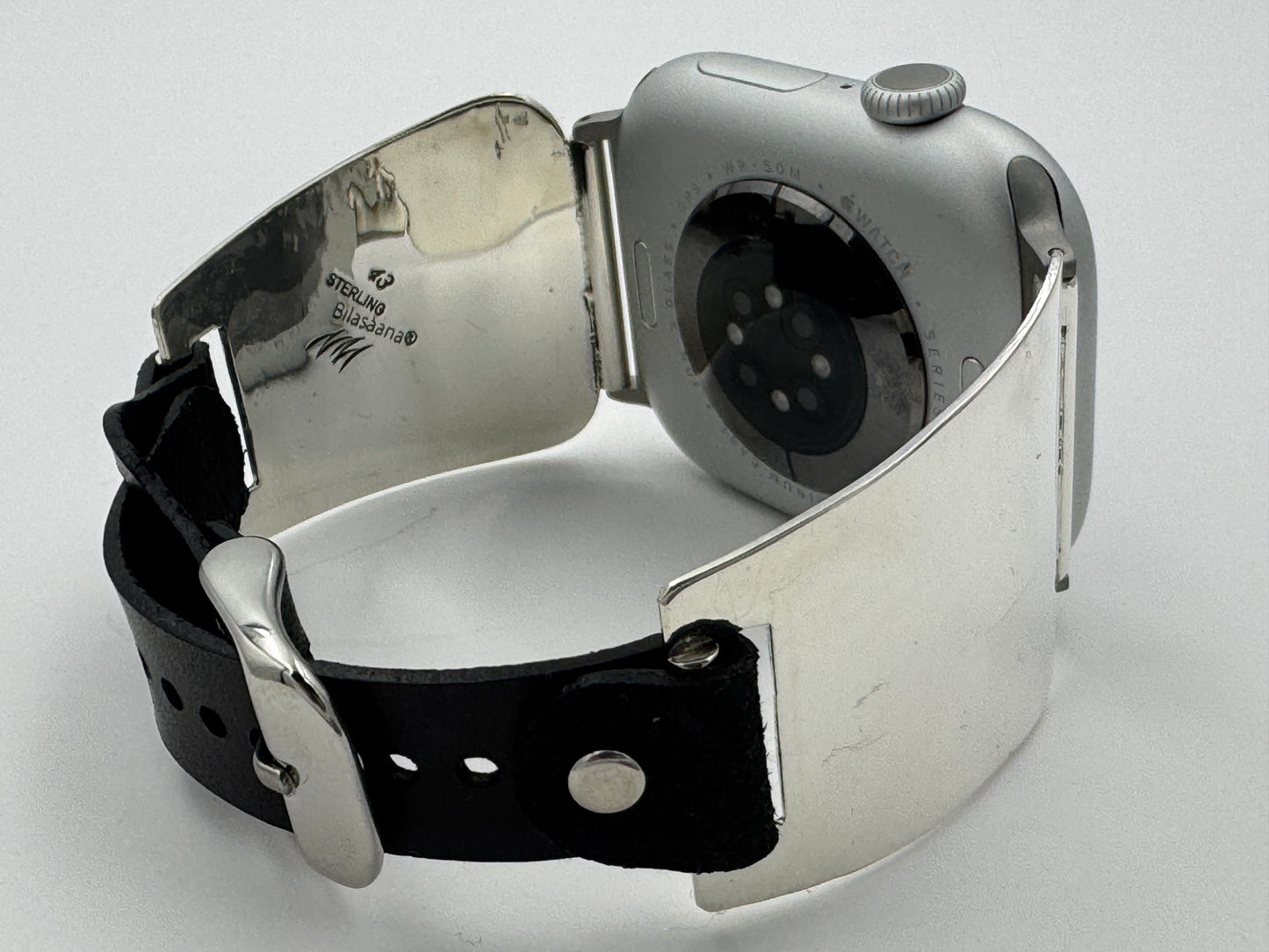 Nelson Morgan 42/44/45mm Rounded Trapezoid Sterling Silver #43