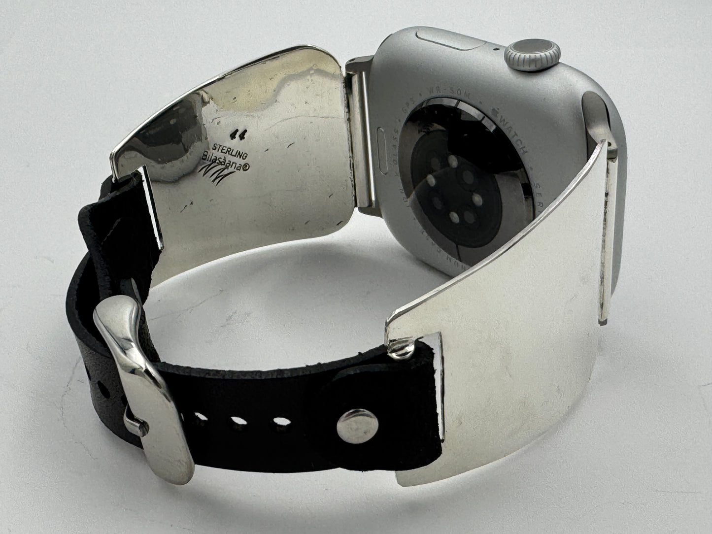 Nelson Morgan 42/44/45mm Rounded Trapezoid Sterling Silver #44