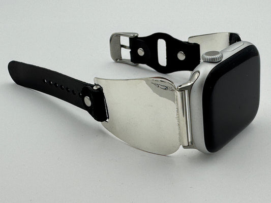 Nelson Morgan 38/40/41mm Rounded Trapezoid Sterling Silver #41