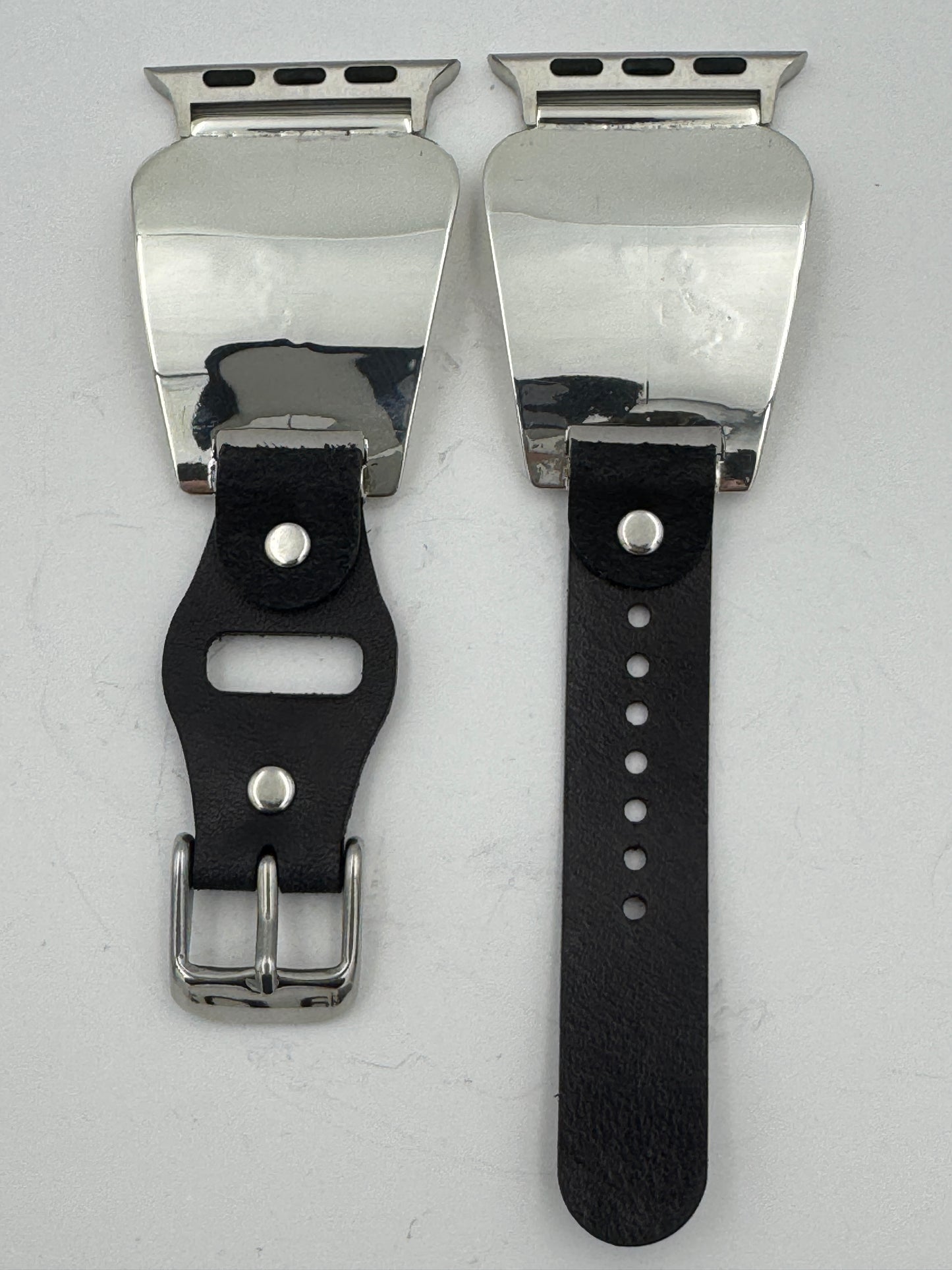 Nelson Morgan 38/40/41mm Rounded Trapezoid Sterling Silver #41