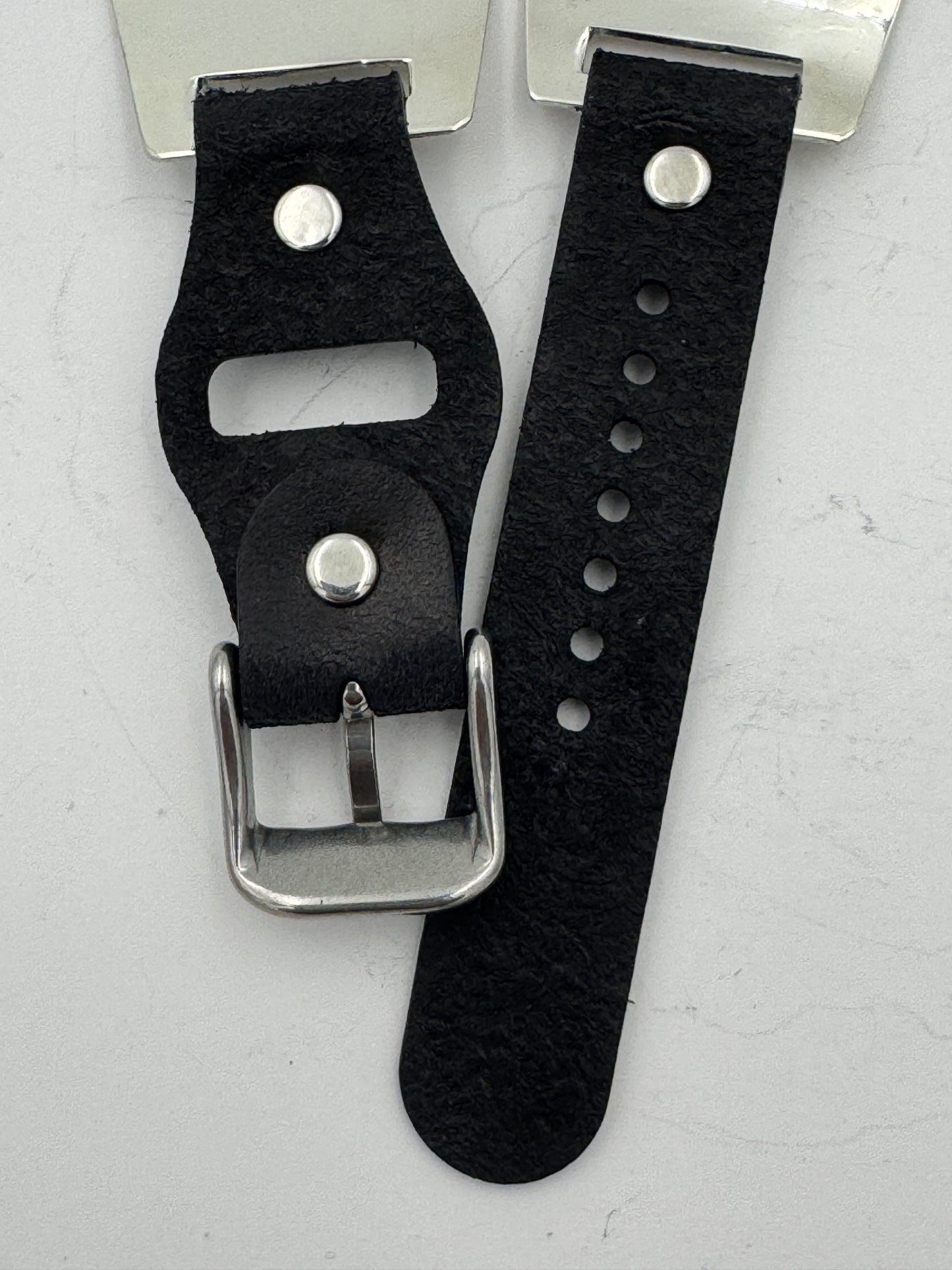 Nelson Morgan 38/40/41mm Rounded Trapezoid Sterling Silver #41