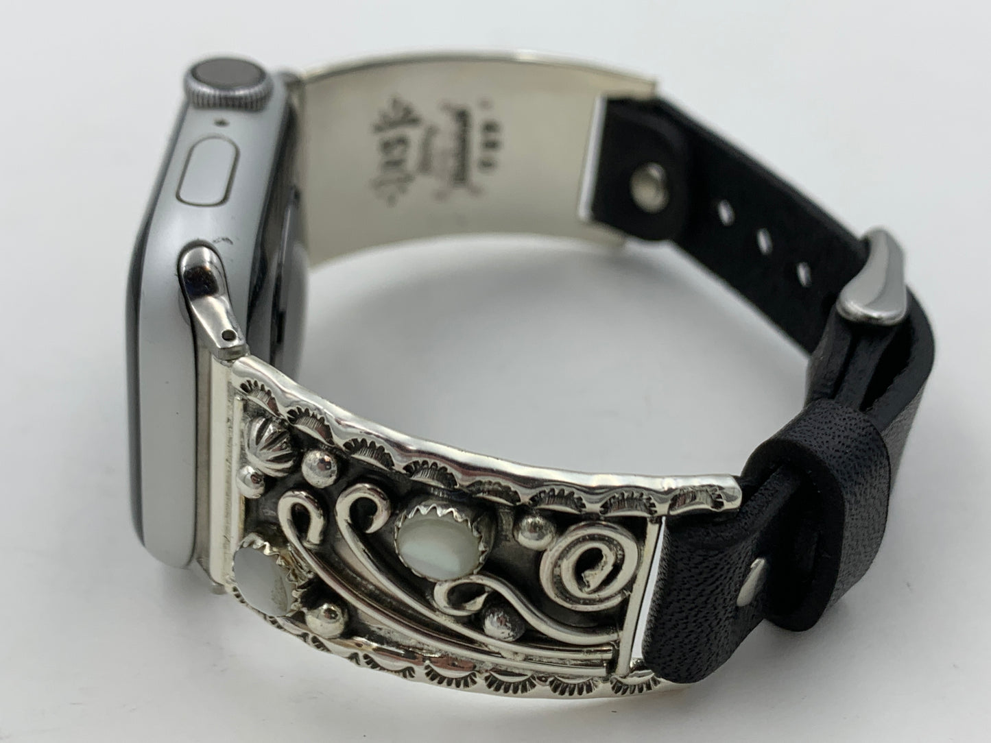 Ronnie Spencer 38/40/41mm Mother of Pearl and Sterling Silver Unisex #127