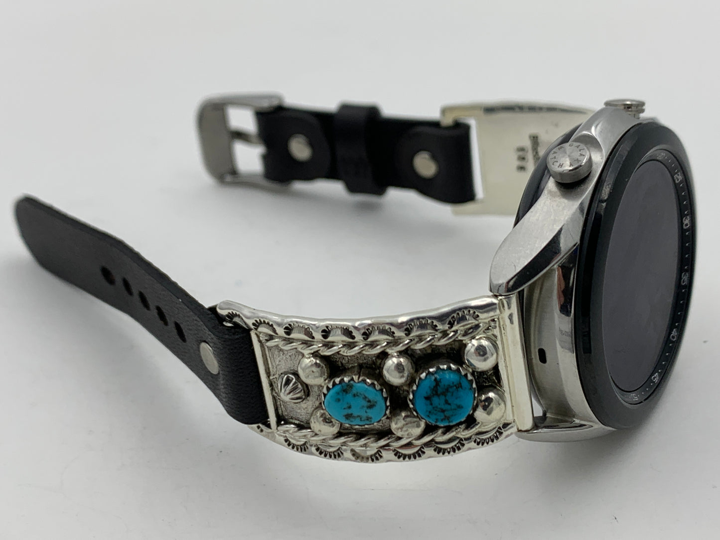 Ronnie Spencer Samsung Galaxy 41mm Turquoise and Sterling Silver #108