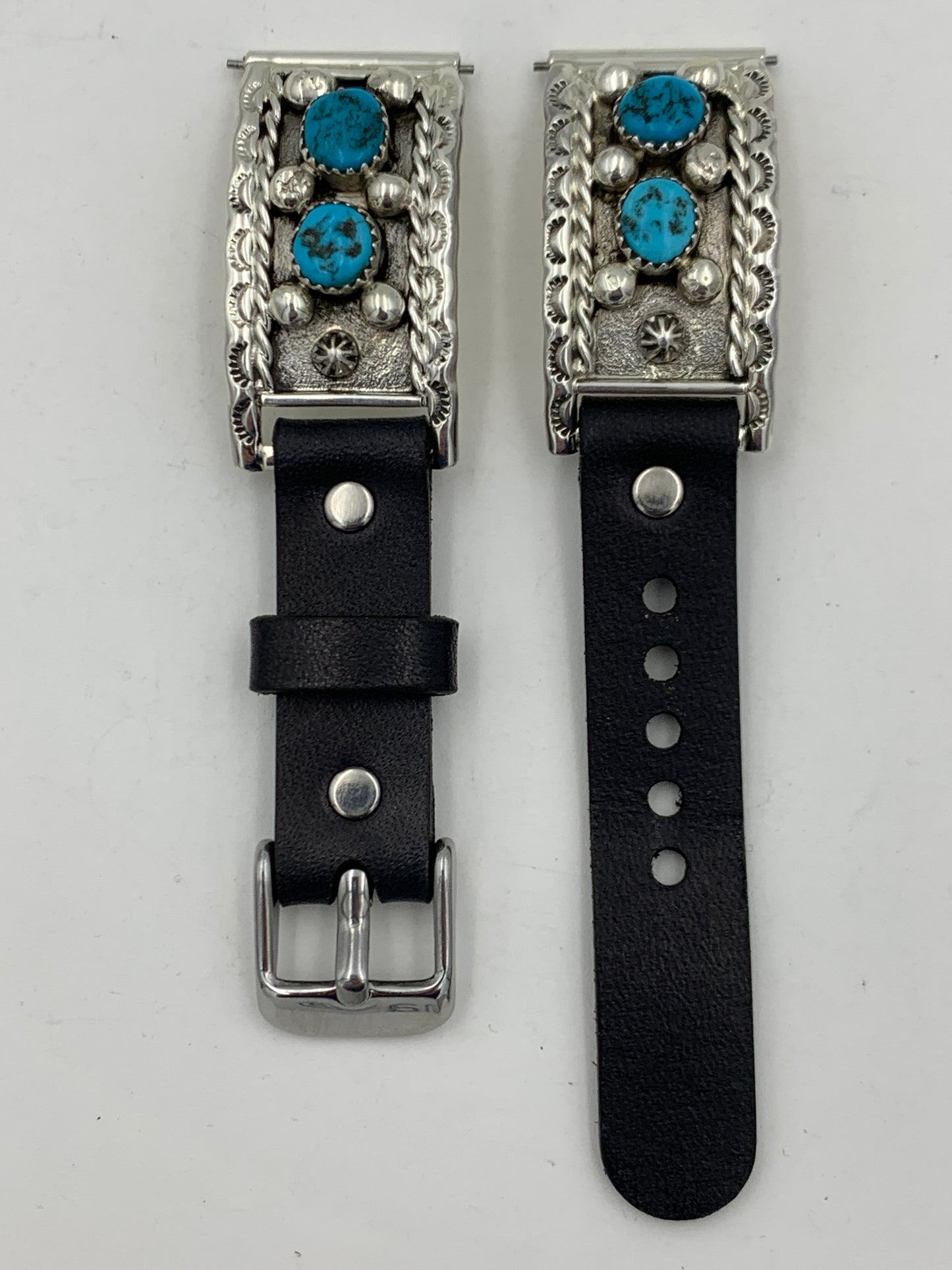 Ronnie Spencer Samsung Galaxy 41mm Turquoise and Sterling Silver #108