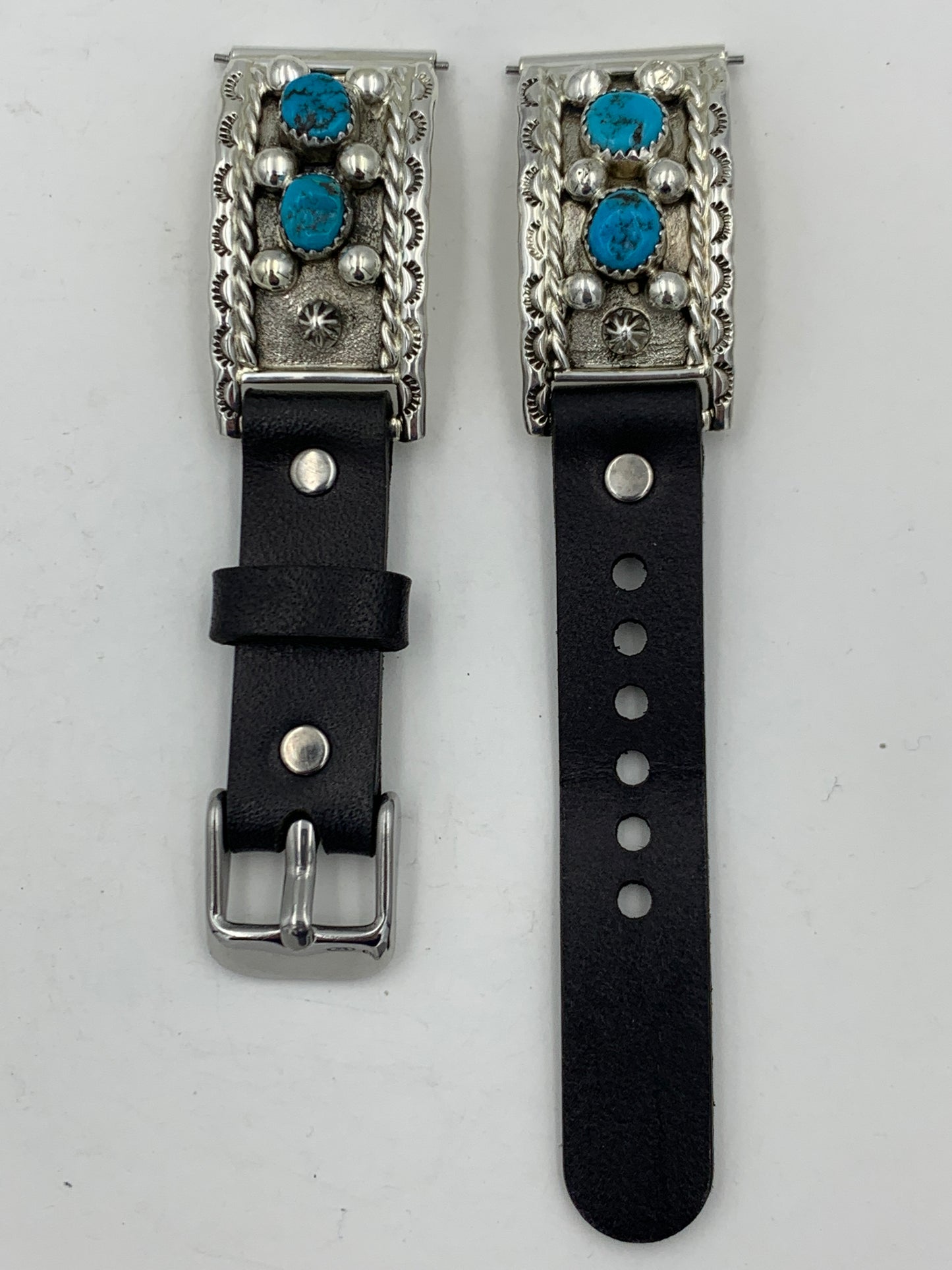 Ronnie Spencer Samsung Galaxy 41mm Turquoise and Sterling Silver #107