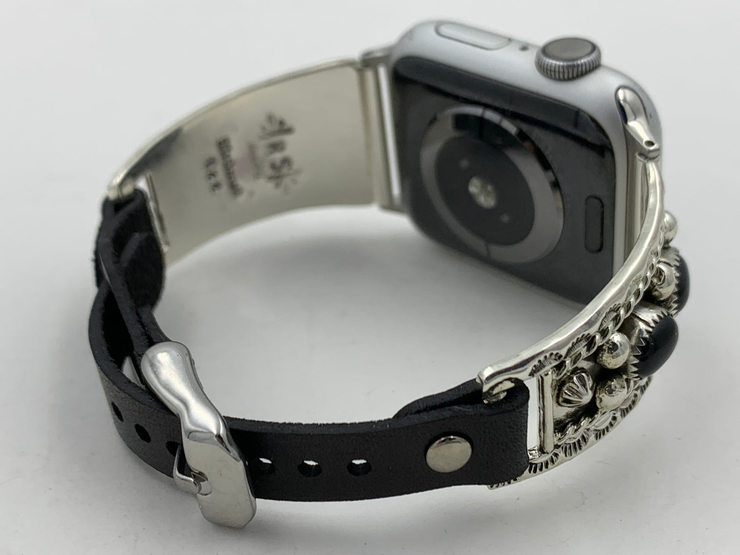 Ronnie Spencer 38/40/41mm Ladies Black Onyx and Sterling Silver #136