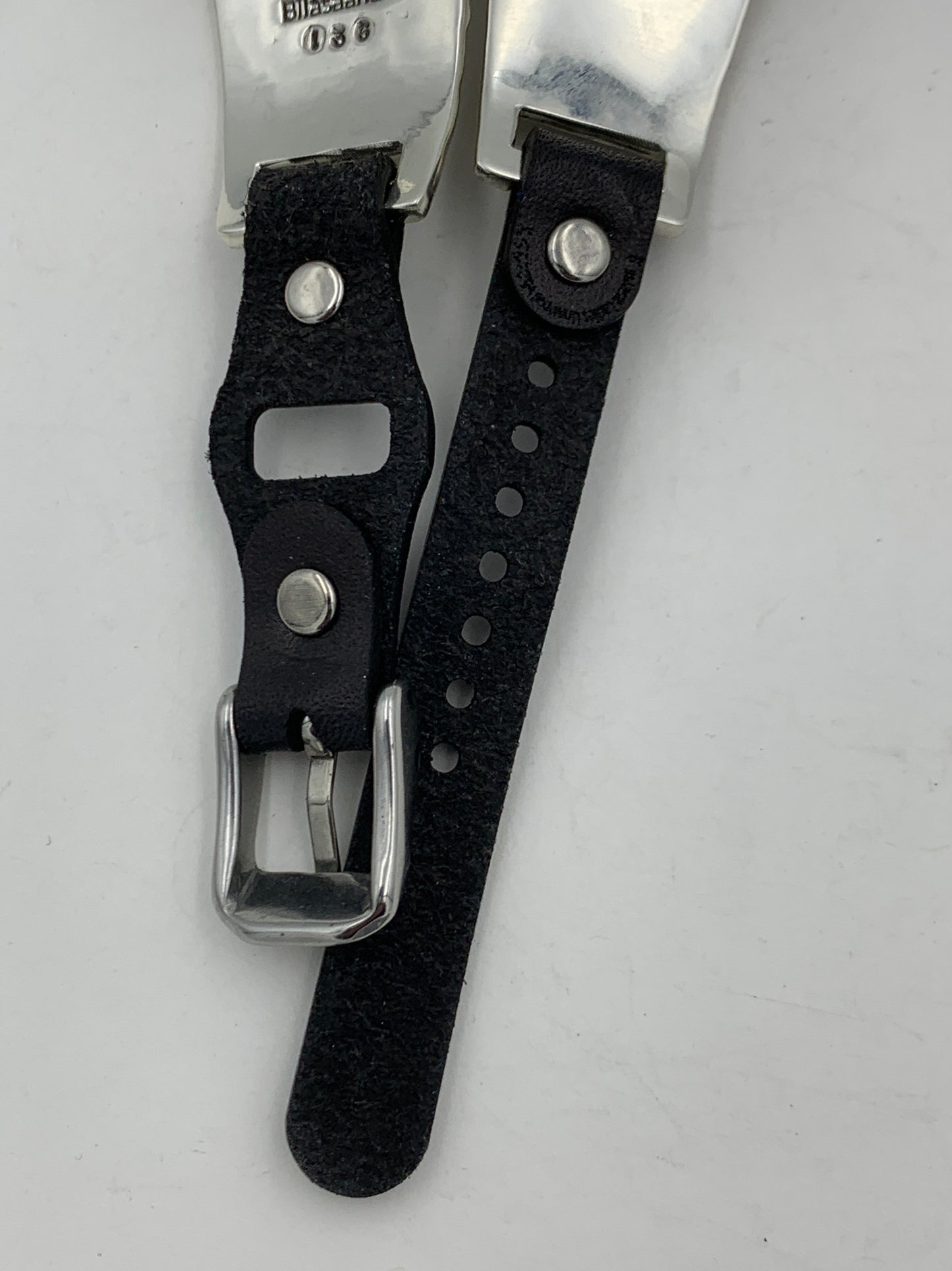 Ronnie Spencer 38/40/41mm Ladies Black Onyx and Sterling Silver #136