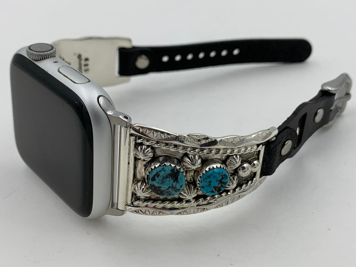 Ronnie Spencer 42/44/45mm Ladies Turquoise and Sterling Silver #138