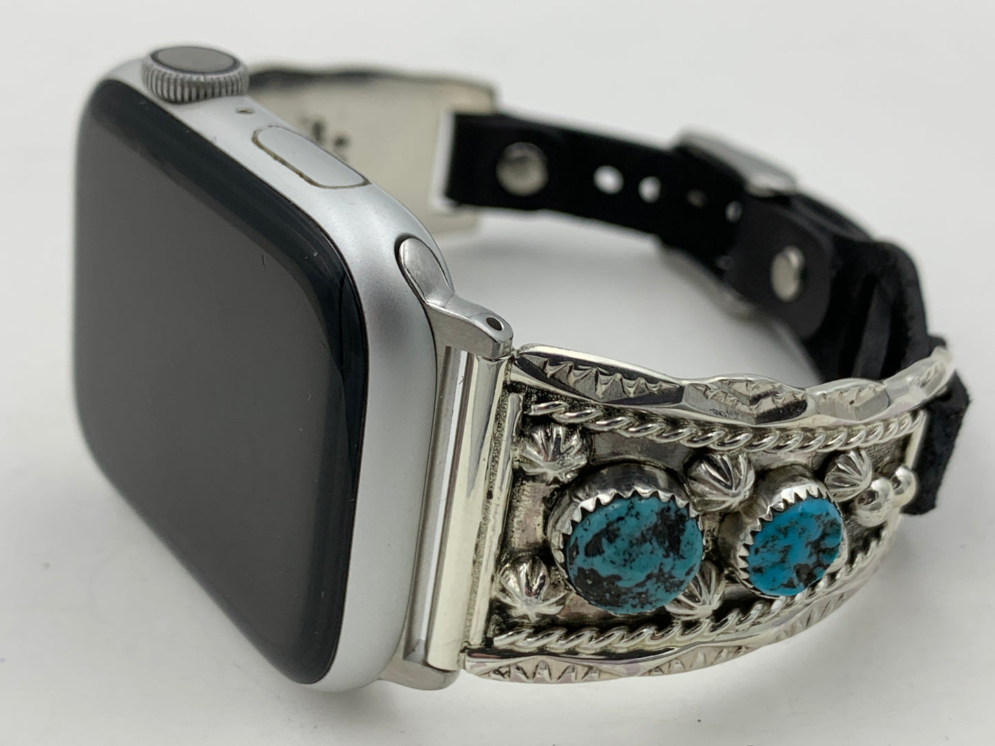 Ronnie Spencer 42/44/45mm Ladies Turquoise and Sterling Silver #138