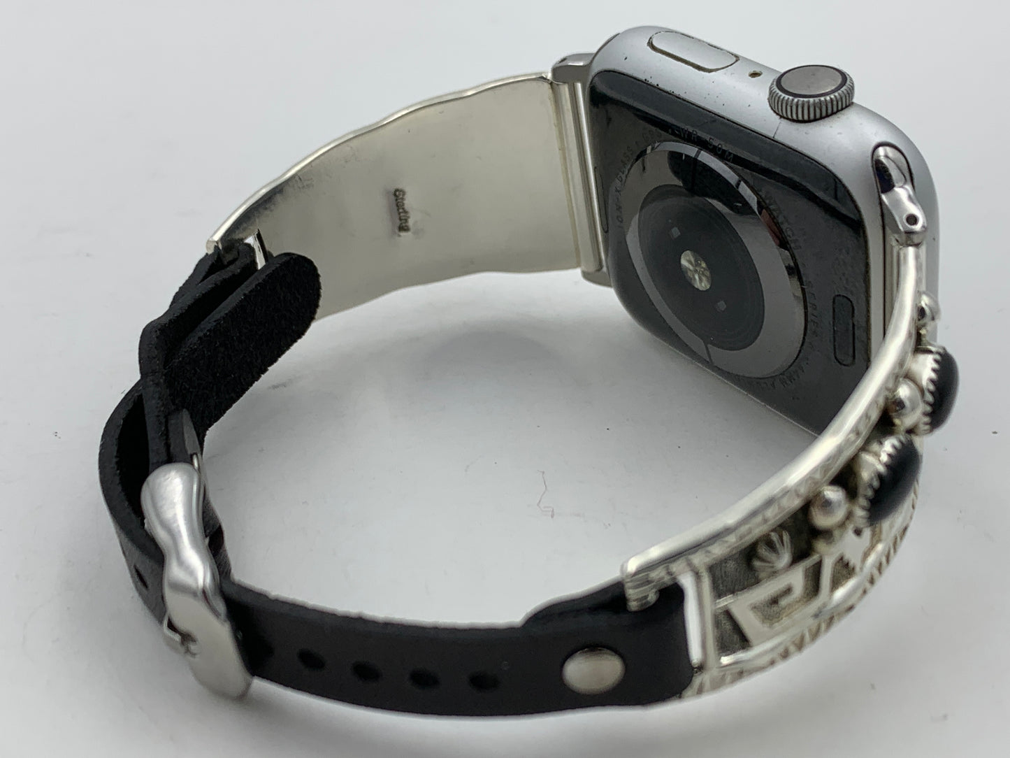 Ronnie Spencer 42/44/45mm Ladies Black Onyx and Sterling Silver #137