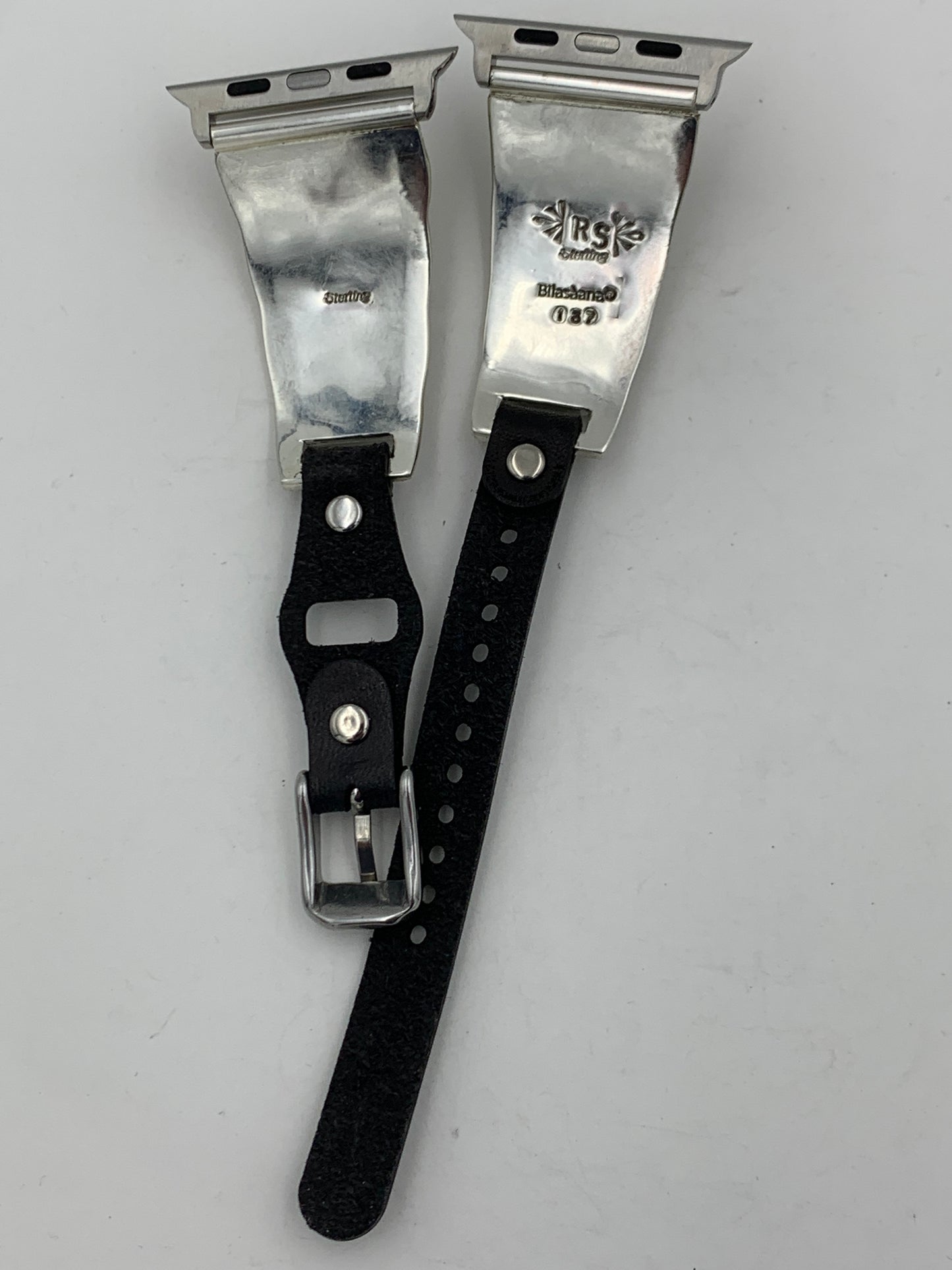 Ronnie Spencer 42/44/45mm Ladies Black Onyx and Sterling Silver #137