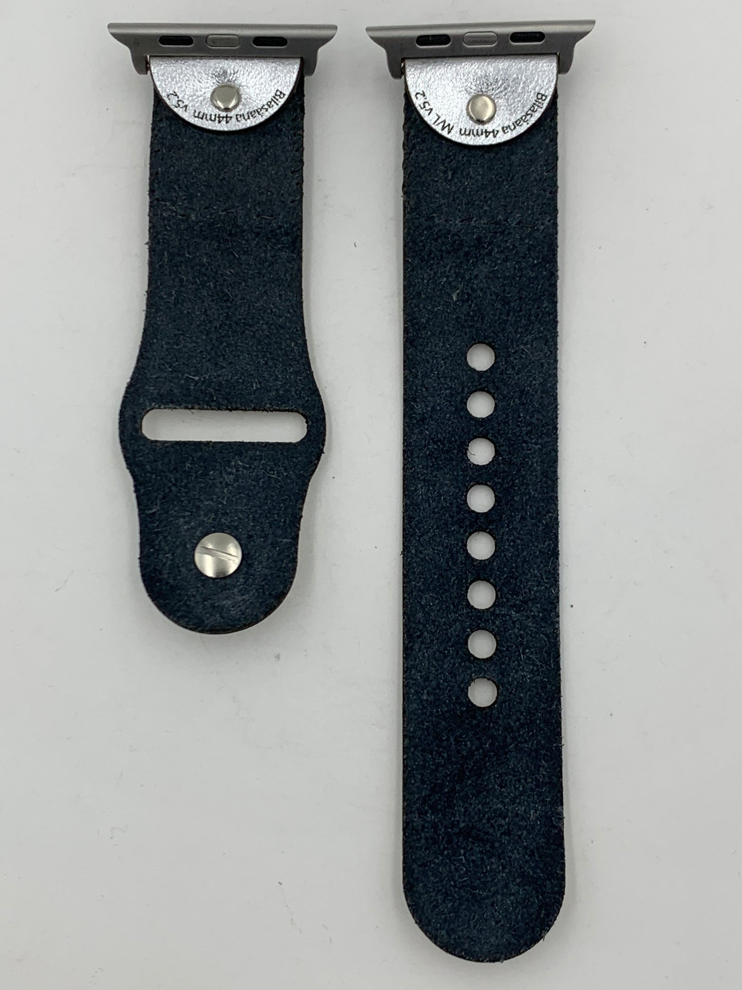 Dwight Nathaniel Beaded Laser cut Leather Apple Watch Band 42/44/45mm #20