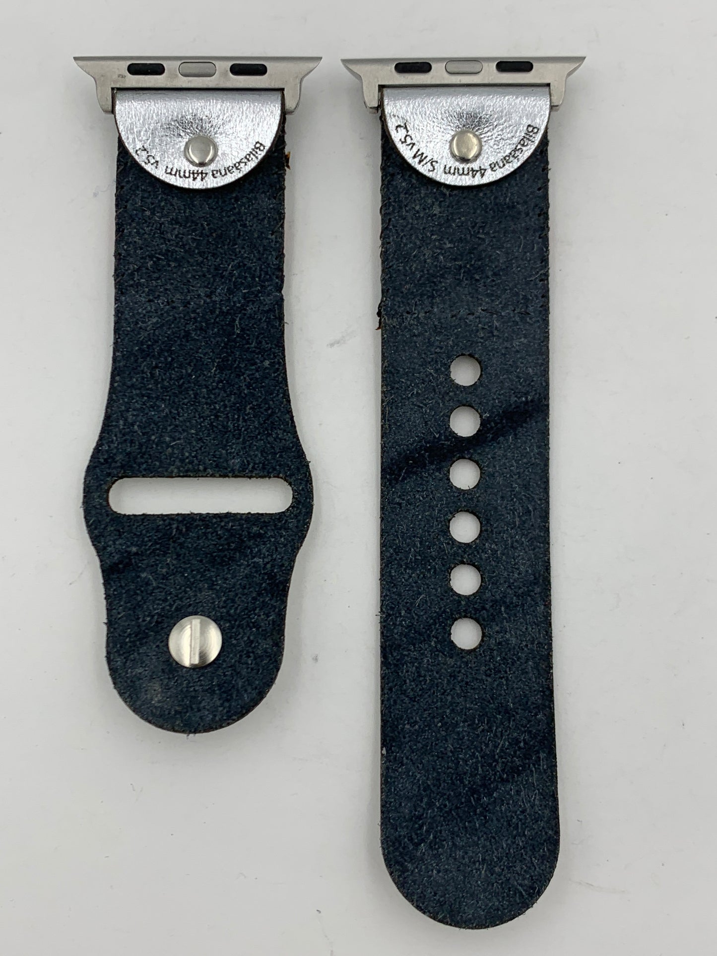 Dwight Nathaniel Beaded Laser cut Leather Apple Watch Band 42/44/45mm #22