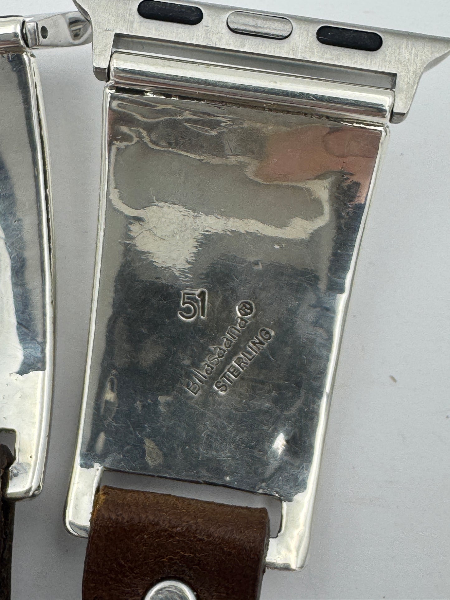 Nelson Morgan 38/40/41mm Unisex Sterling Silver Turquoise #51