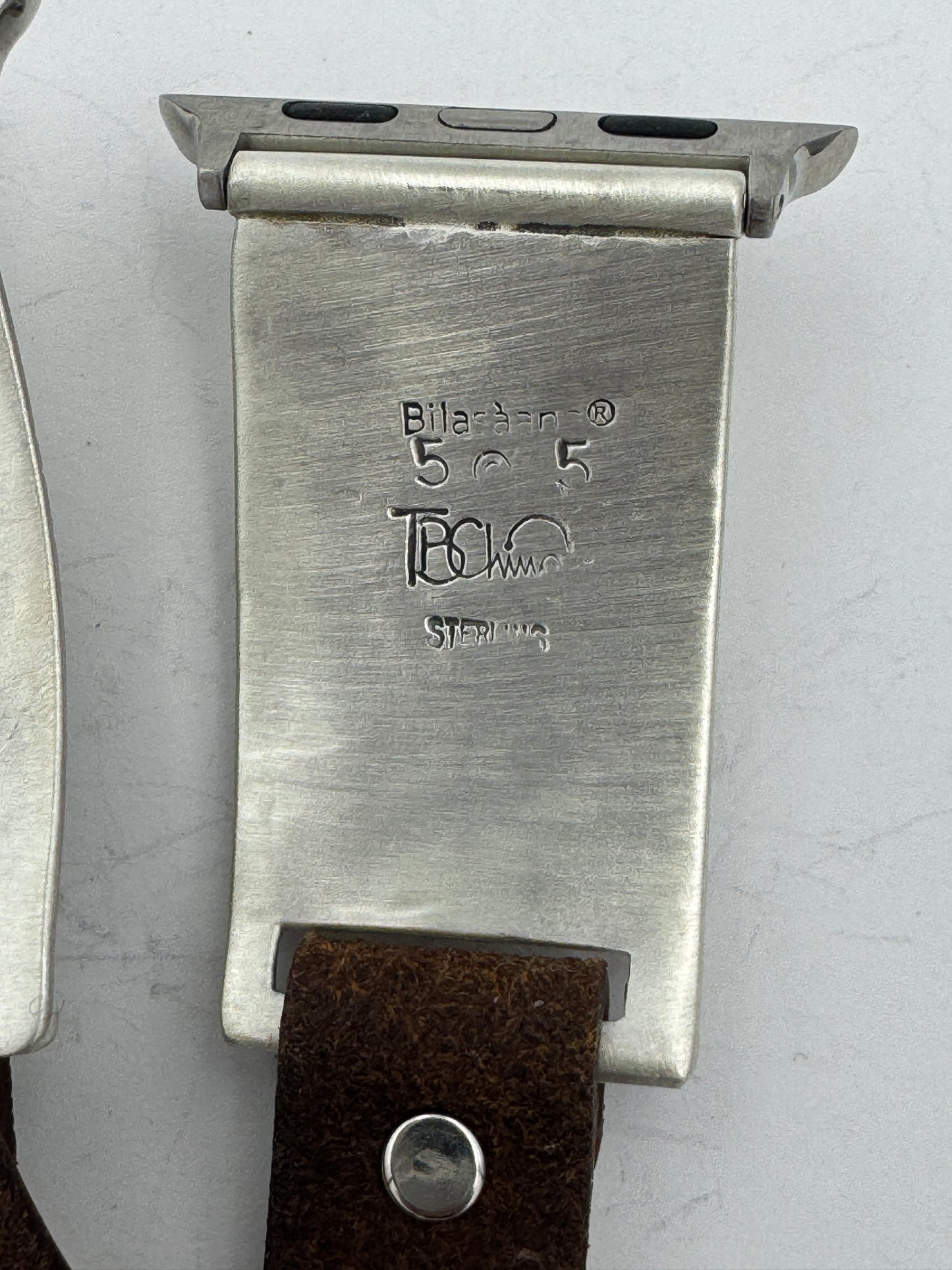 Tony Chino 38/40/41mm Unisex Sterling Silver Zia Turquoise #55