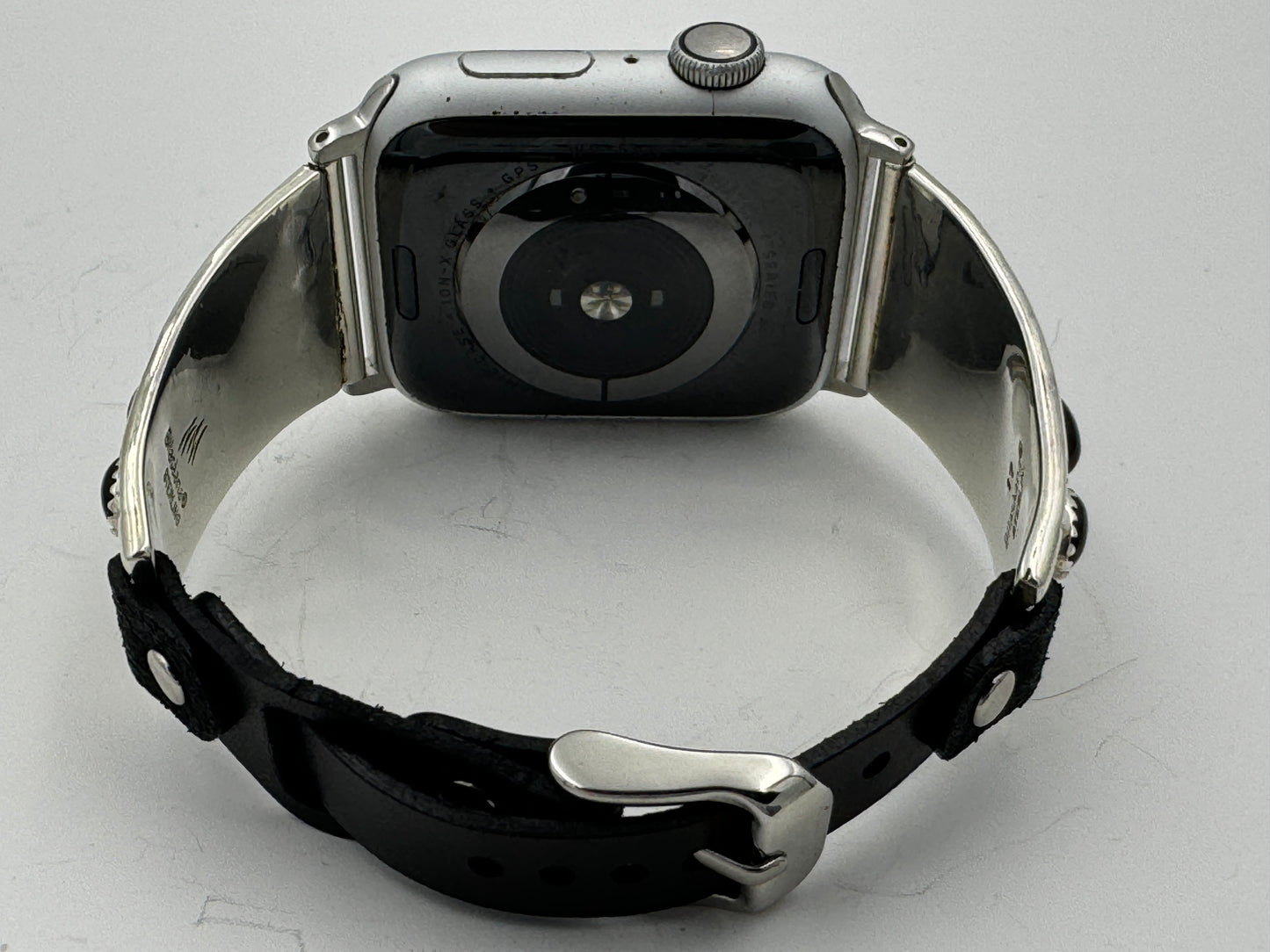 Nelson Morgan 42/44/45mm Ladies Sterling Silver Black Onyx #17