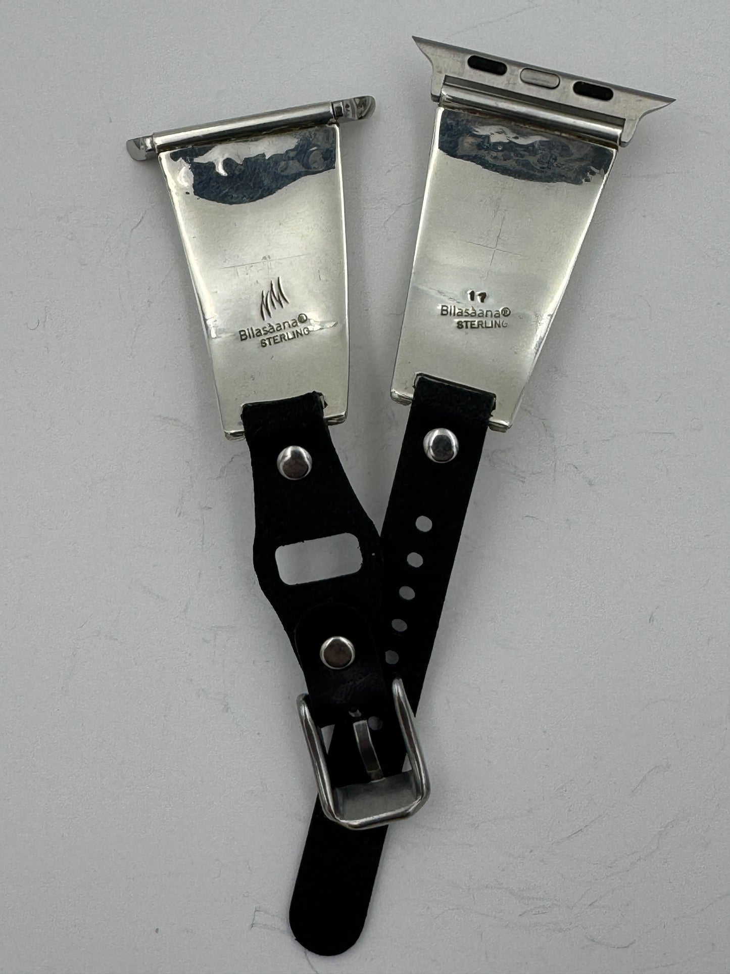 Nelson Morgan 42/44/45mm Ladies Sterling Silver Black Onyx #17
