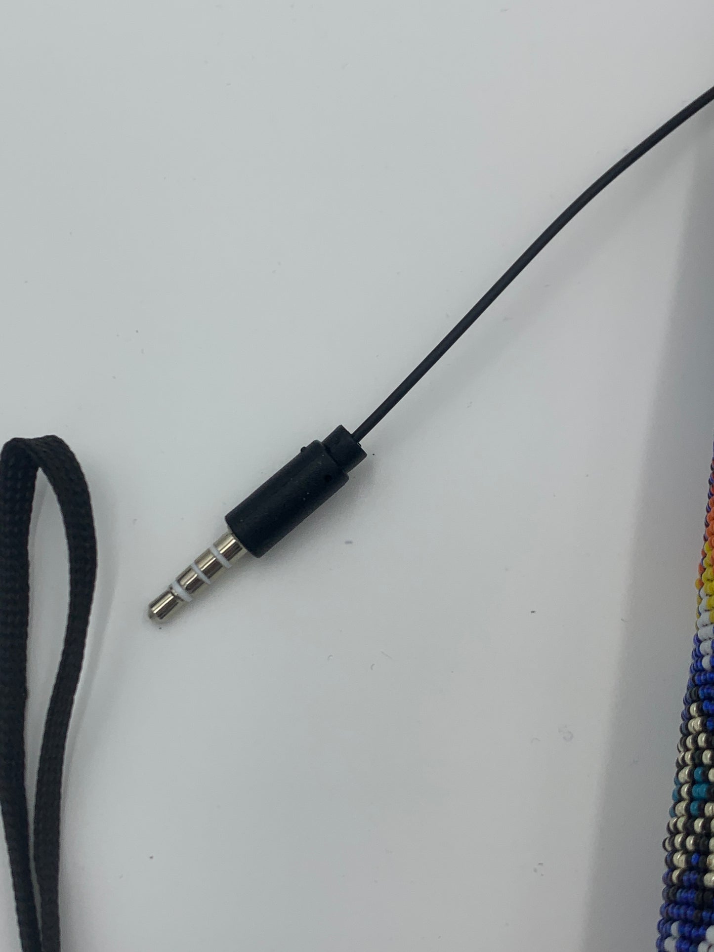 Dwight Nathaniel Beaded Handle Wired Selfie Stick #1