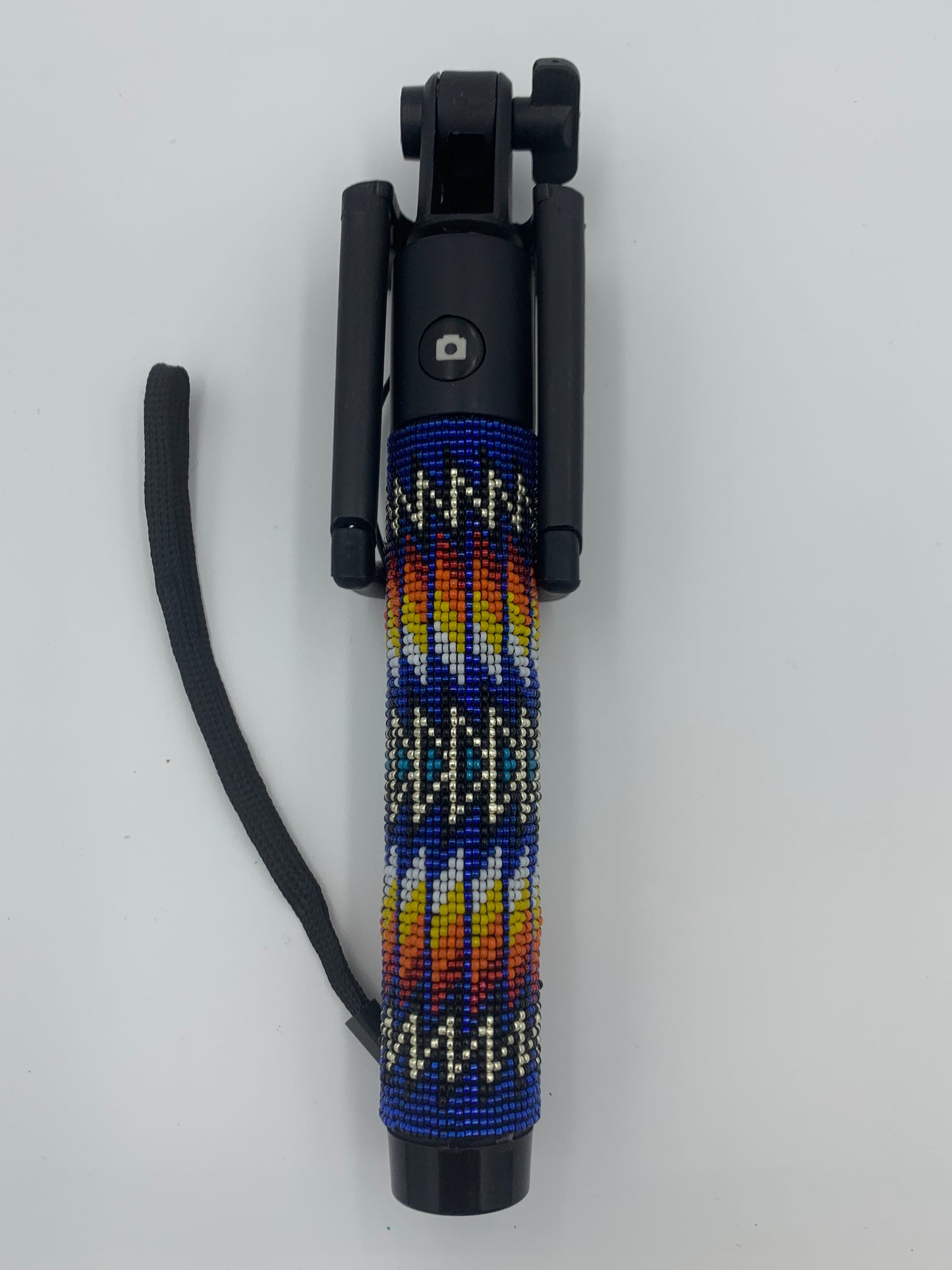 Dwight Nathaniel Beaded Handle Wired Selfie Stick #1