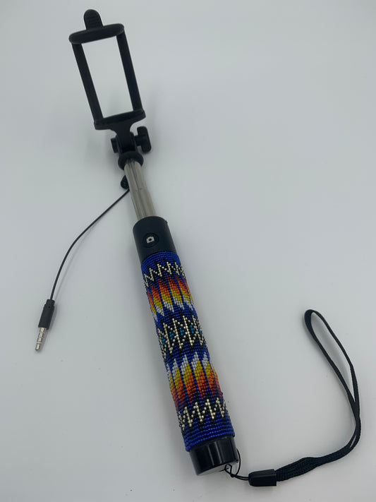 Dwight Nathaniel Beaded Handle Wired Selfie Stick #1