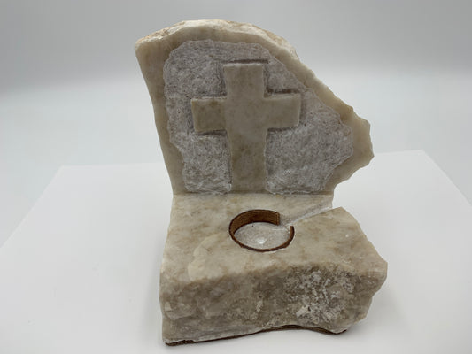 Native American Apple WATCH Charging Stone Cross (JT40)
