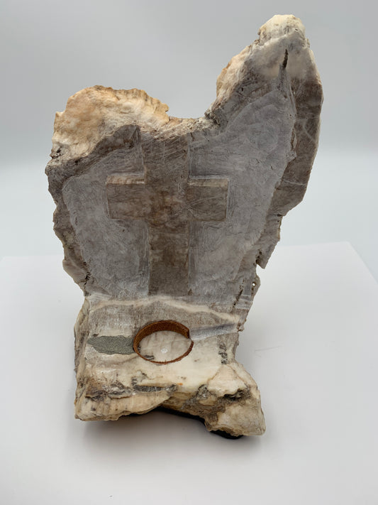 Native American Apple WATCH Charging Stone Cross (JT41)