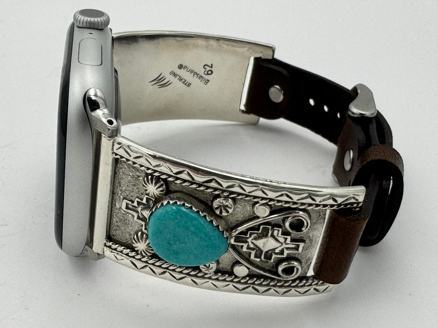 Nelson Morgan 42/44/45mm Unisex Sterling Silver Kingman #62