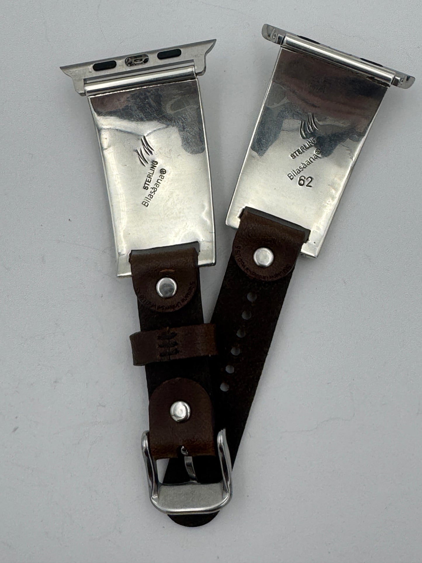 Nelson Morgan 42/44/45mm Unisex Sterling Silver Kingman #62