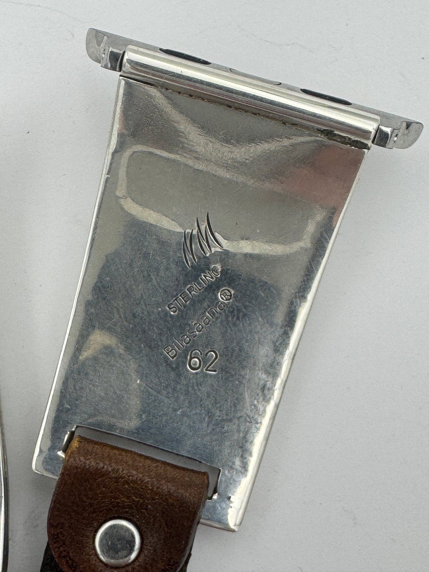 Nelson Morgan 42/44/45mm Unisex Sterling Silver Kingman #62